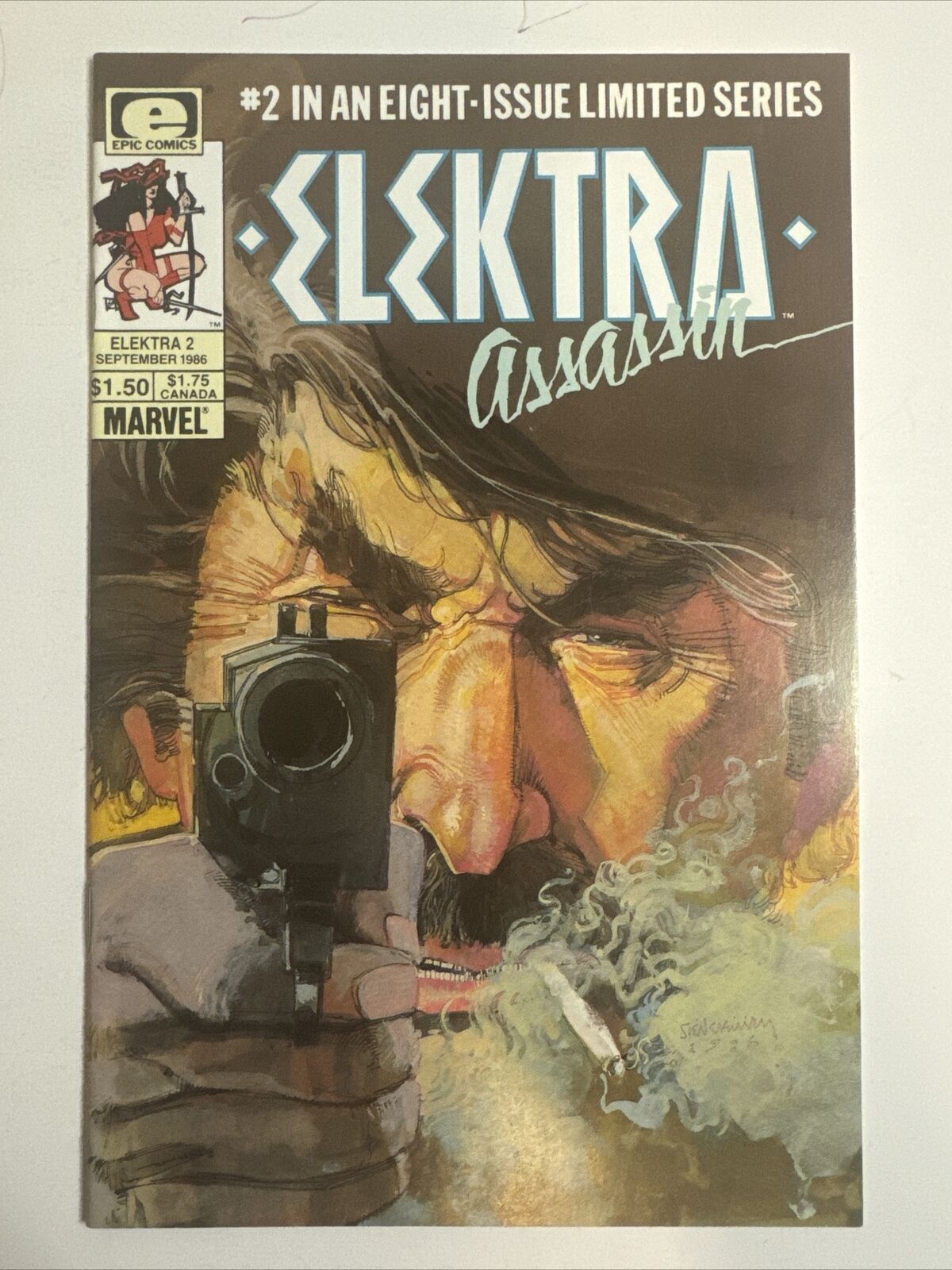 Elektra Assassin #2: “The Ugly Man” Frank Miller, Epic Comics 1986 NM