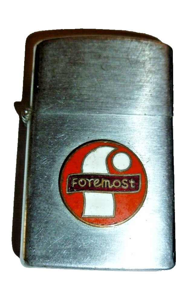 Vintage Penguin Foyemost Logo Insurance Lighter 19581 Japan