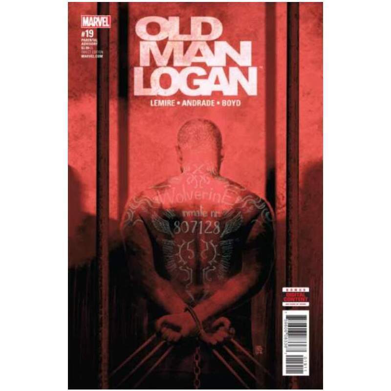 Old Man Logan (2016 series) #19 in Near Mint minus condition. Marvel comics [k/