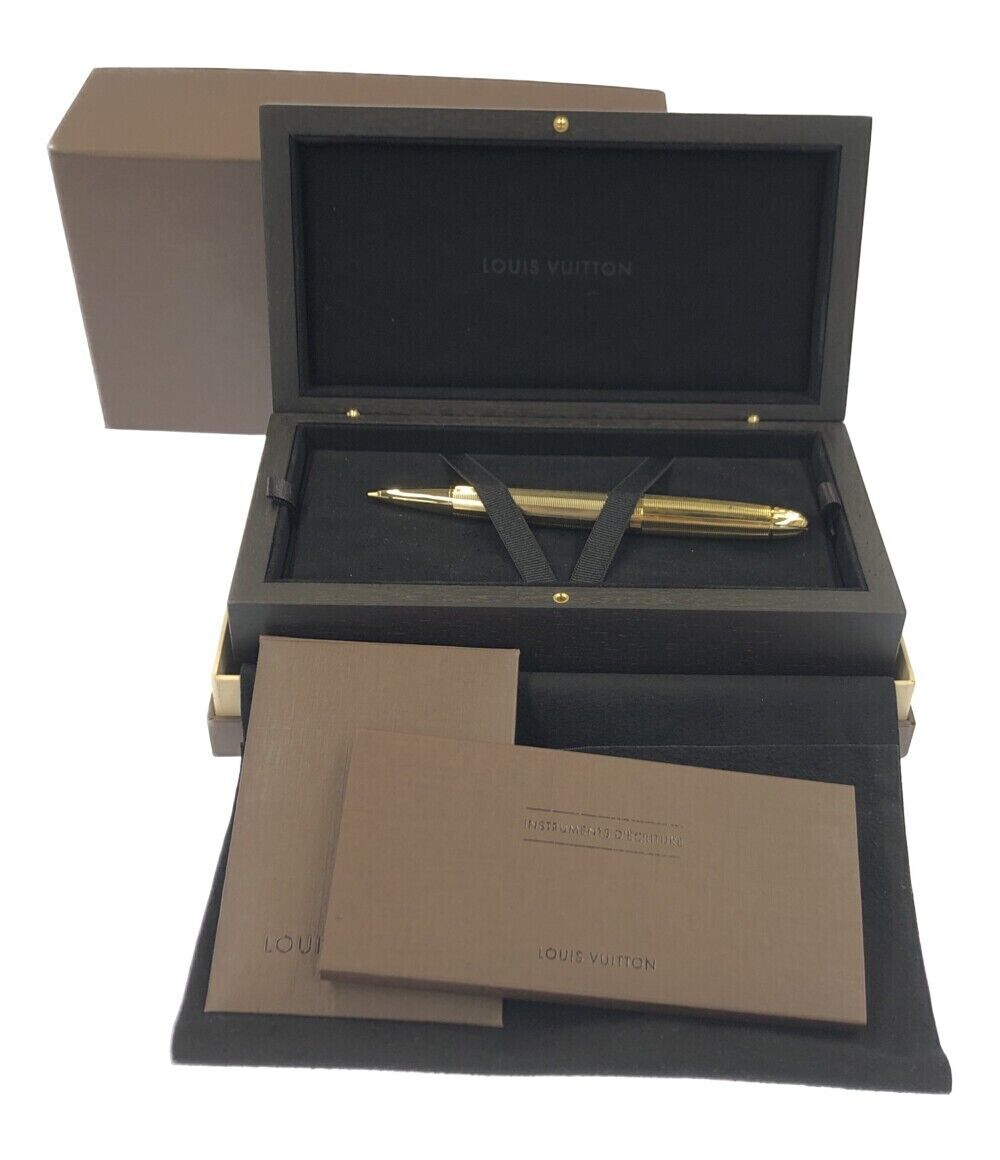 [New] Genuine Louis Vuitton Mechanical Pencil Spirit Gold N79055