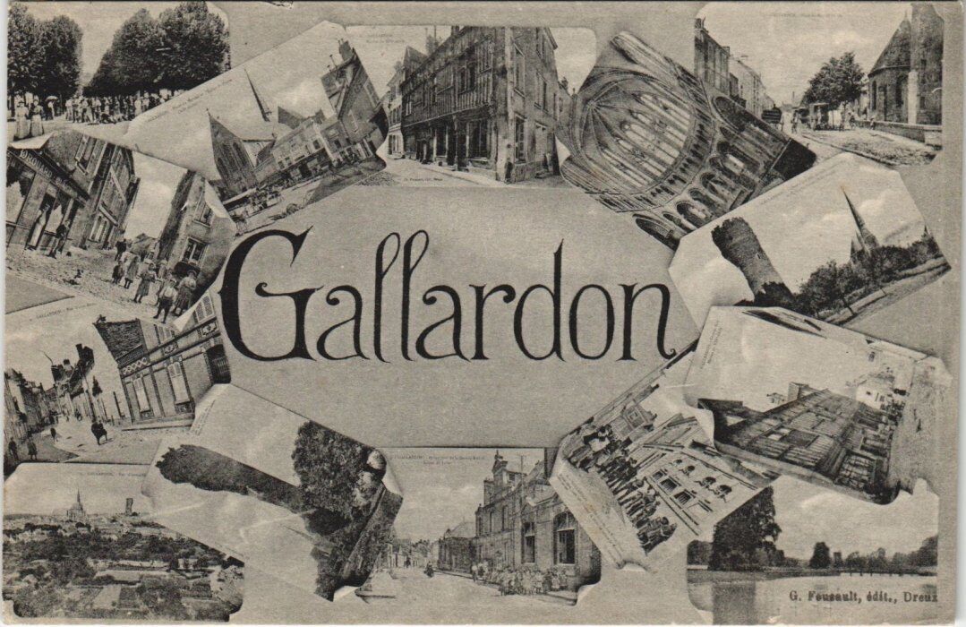 CPA GALLARDON (128667)