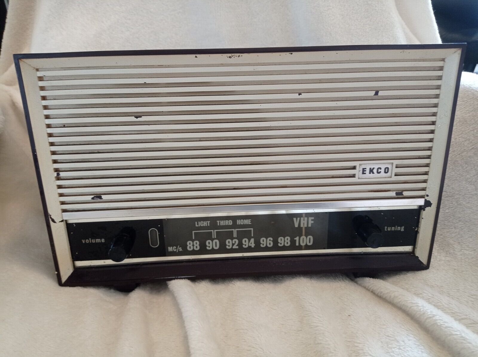 Ecko 1950s Valve Radio - Spares/Repairs