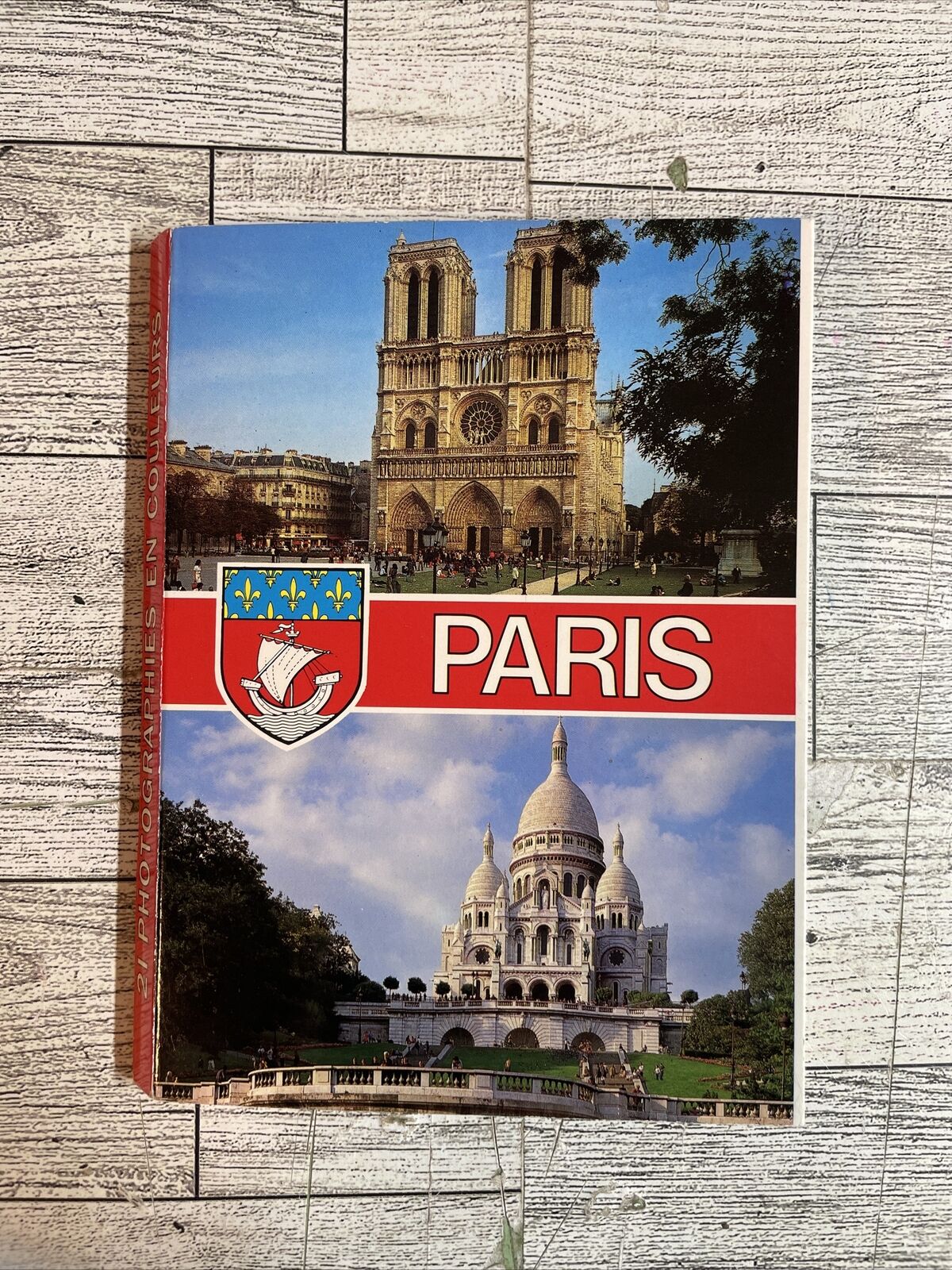 Postcard Paris France Souvenir Booklet