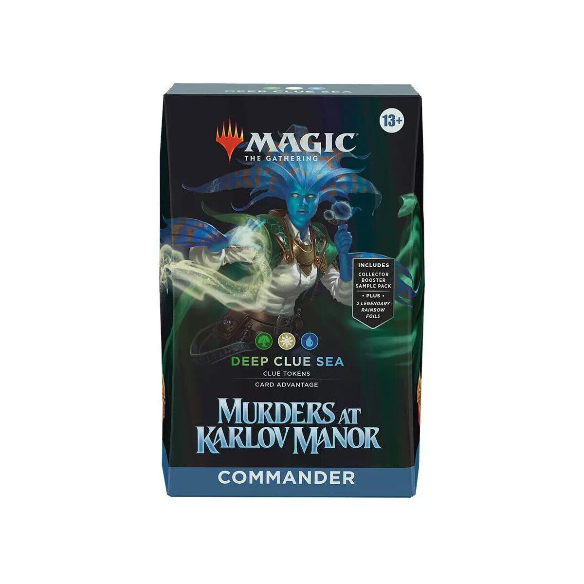 Magic The Gathering Murders at Karlov Manor Deep Clue Sea Commander Deck NEW
