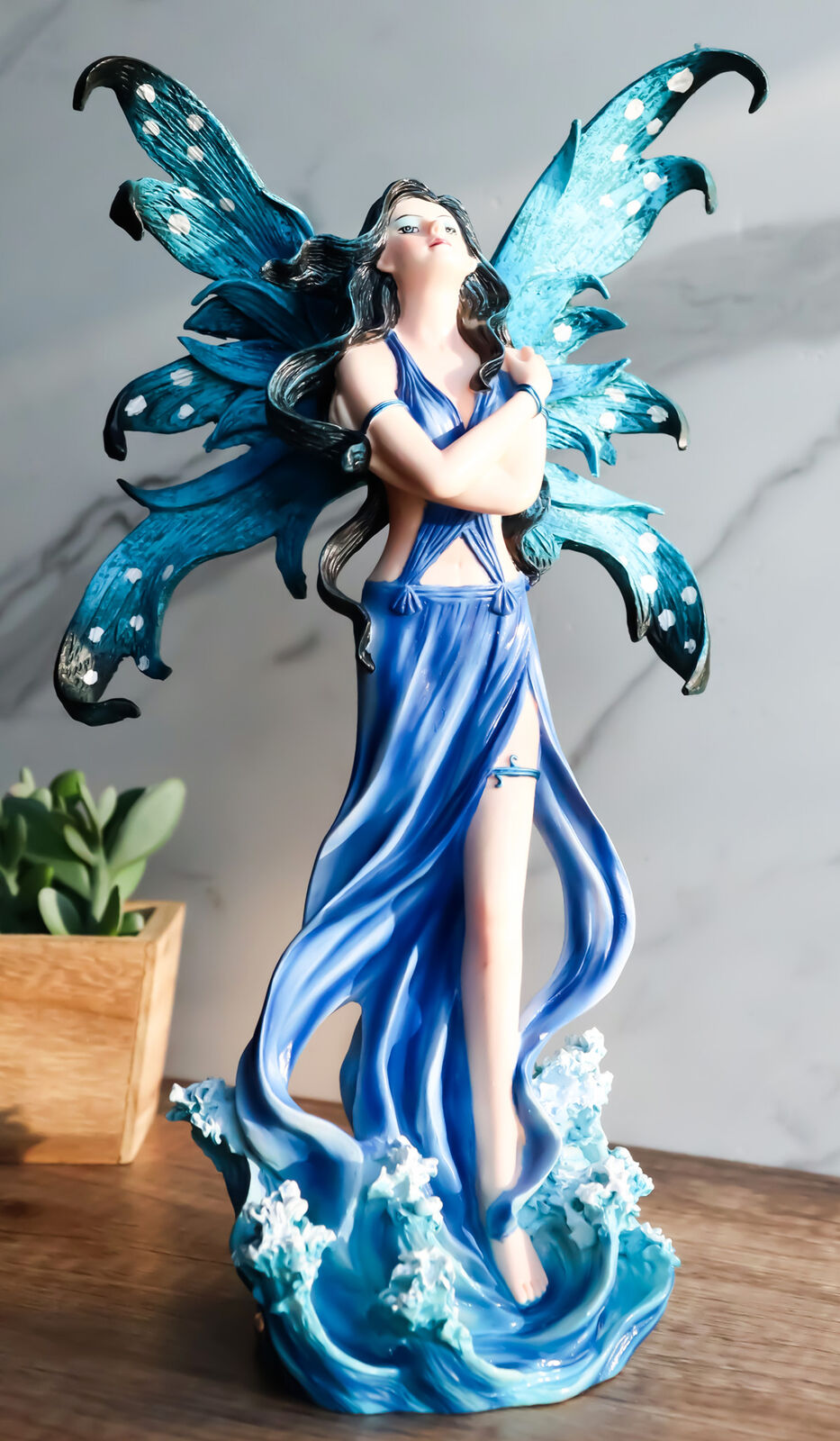 Ebros Water Elemental Fairy Statue 12\