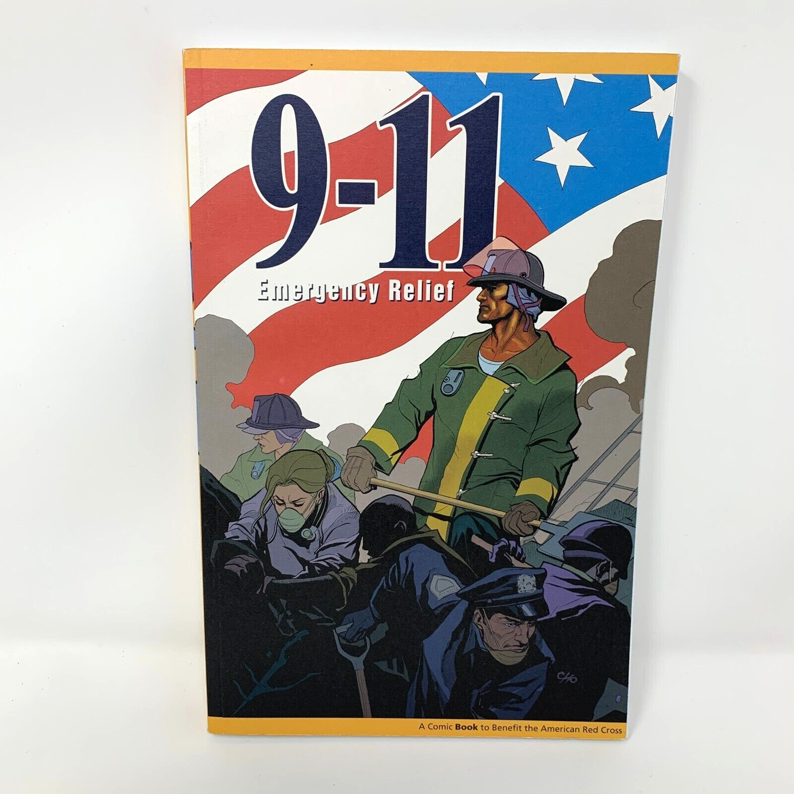 9-11 Emergency Relief #1 GN Comic Book 2002 Alternative Press Paperback