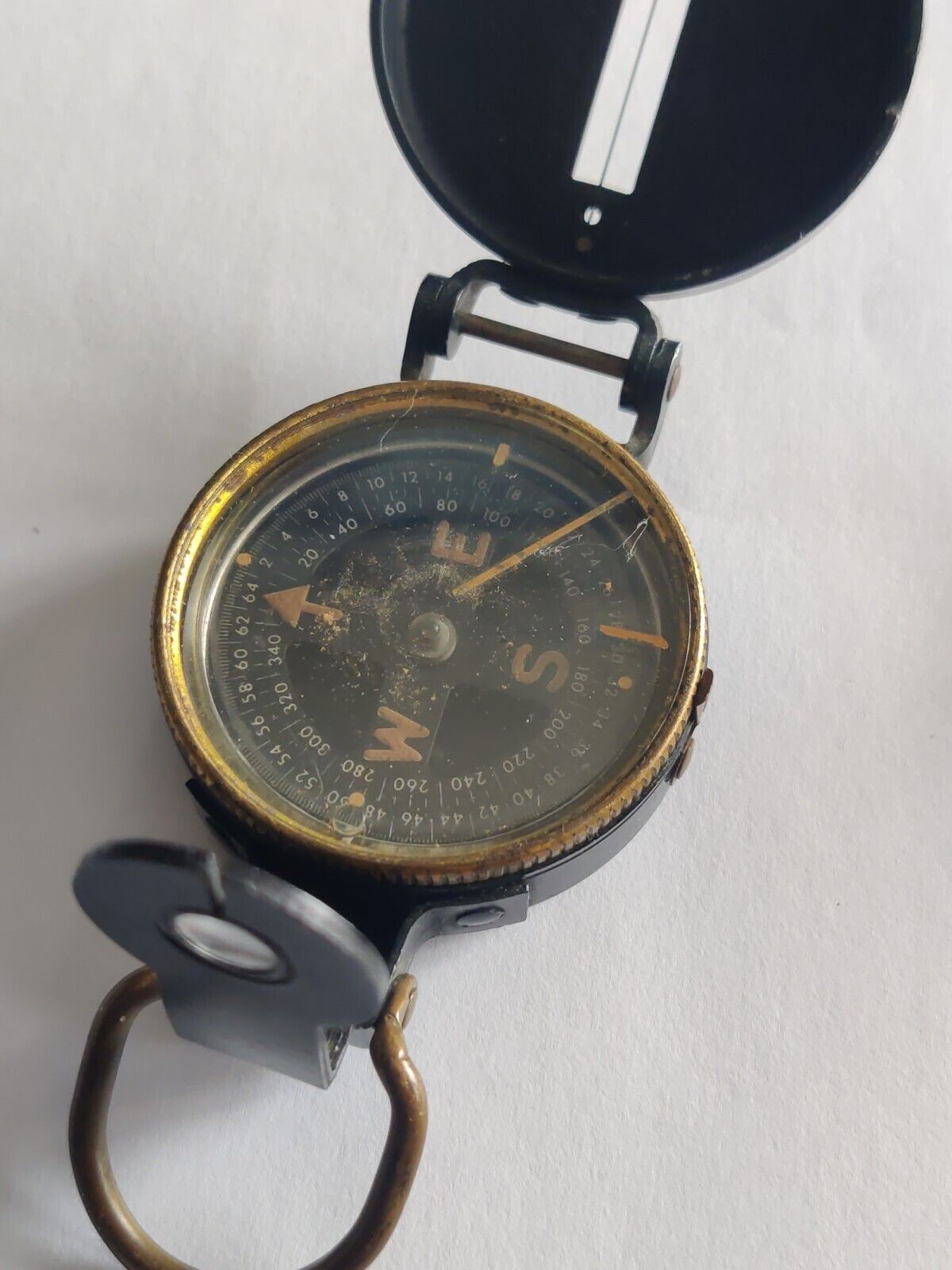 Vintage WWII Era US ARMY Corps of Engineers Superior Magneto Field Compass