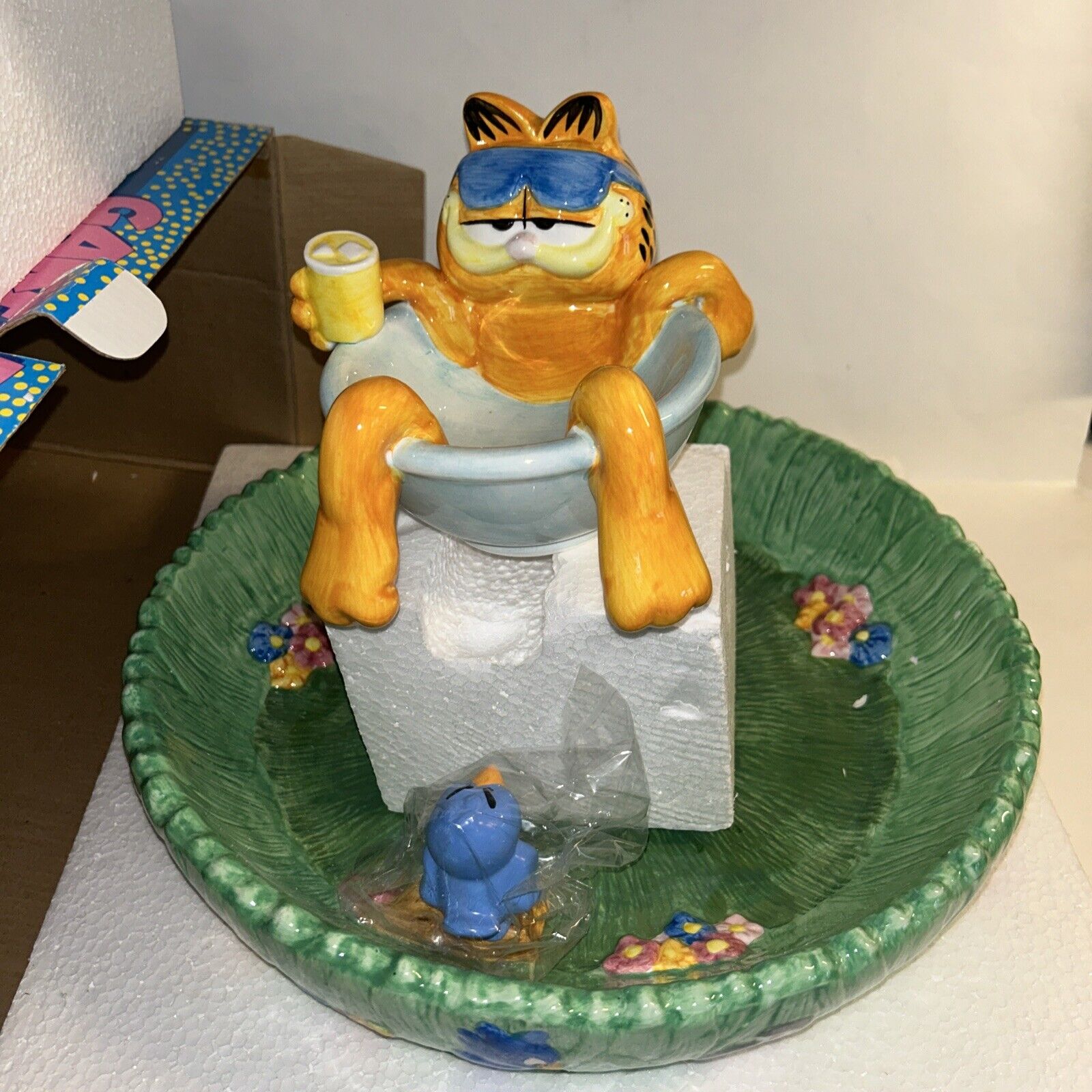 EXTREMELY RARE Garfield Chip And Dip New In Box