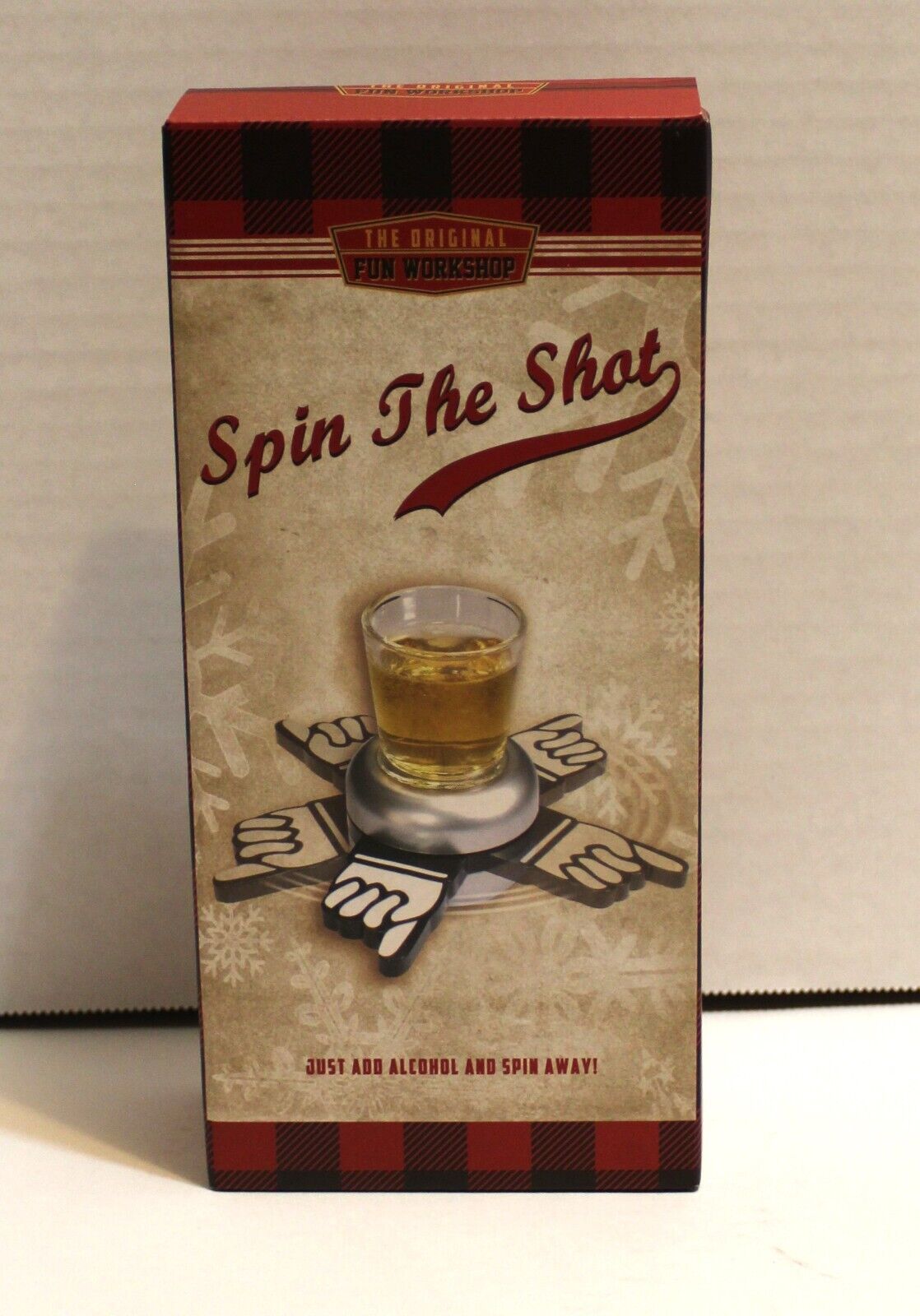 The Original Fun Workshop Spin The Shot Multi Player Drinking Game