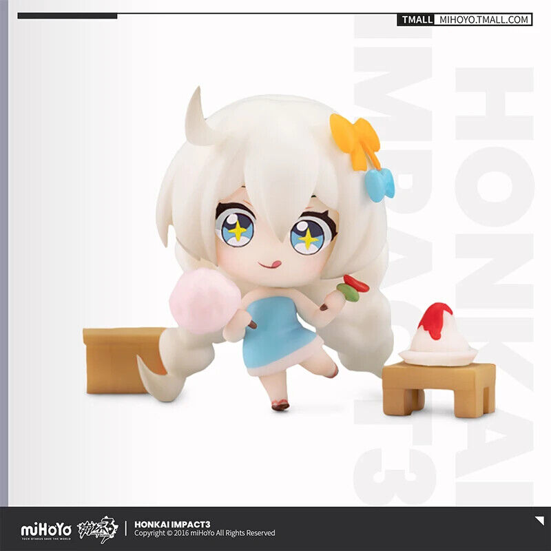 Official Game Honkai Impact 3 Cosplay Statue PVC Mini Doll Pendant Toys Figure 