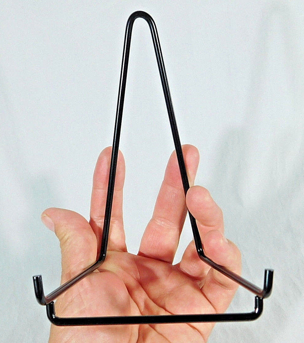 Easel Display Stand Large Sized Black Metal