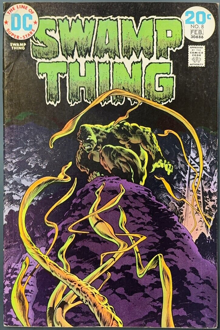 Swamp Thing #8 (1972) 1st Series Lein Wein - Berni Wrightson Cover/Art (FN/VF)