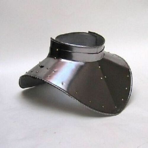 DGH® Iron Gorget Set Medieval Knight Crusader Spartan Armor Steel Roman H1