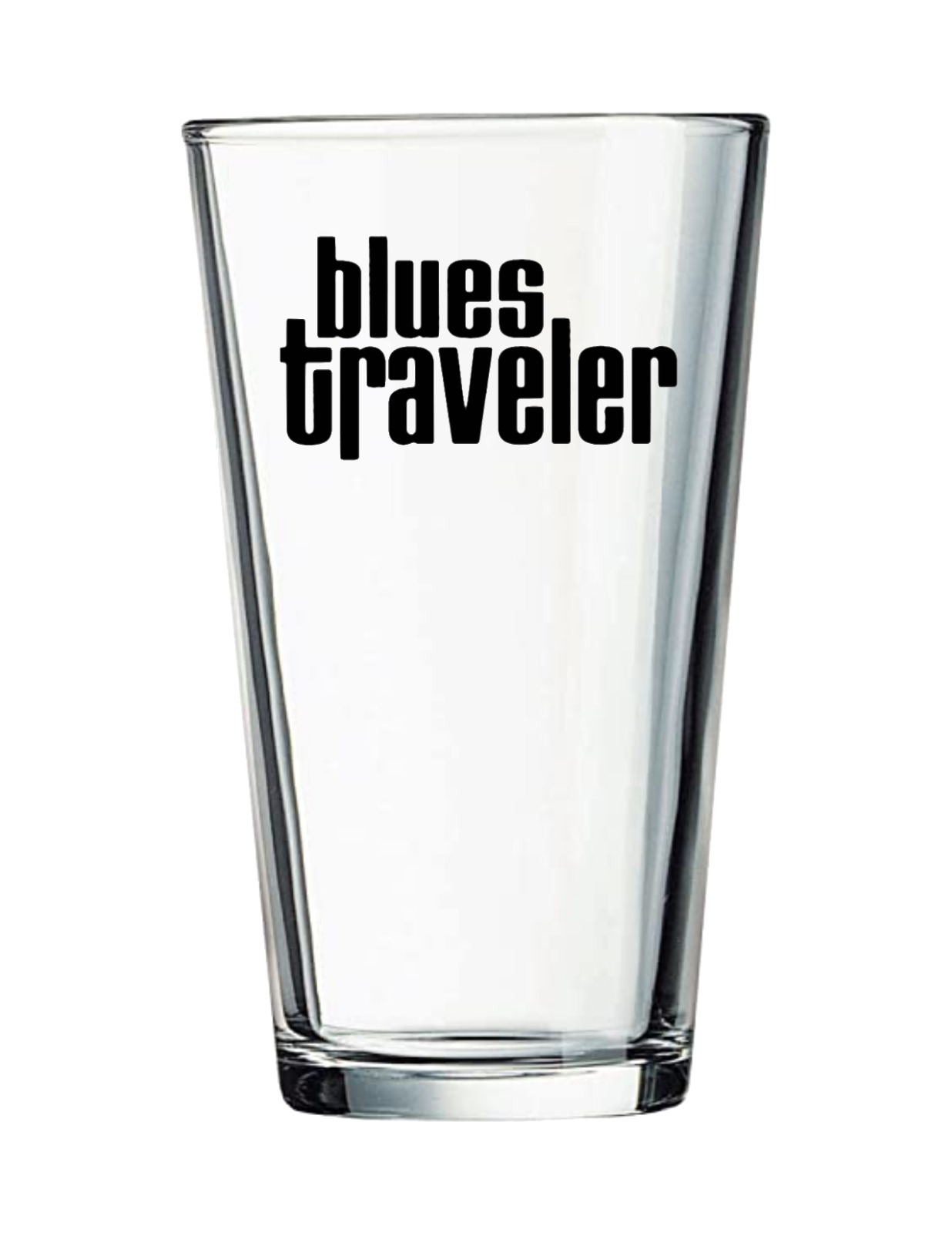 Blues Traveler - Rock and Roll - 16 oz Pint Pub Beer Glass Seltzer Water Tea 102