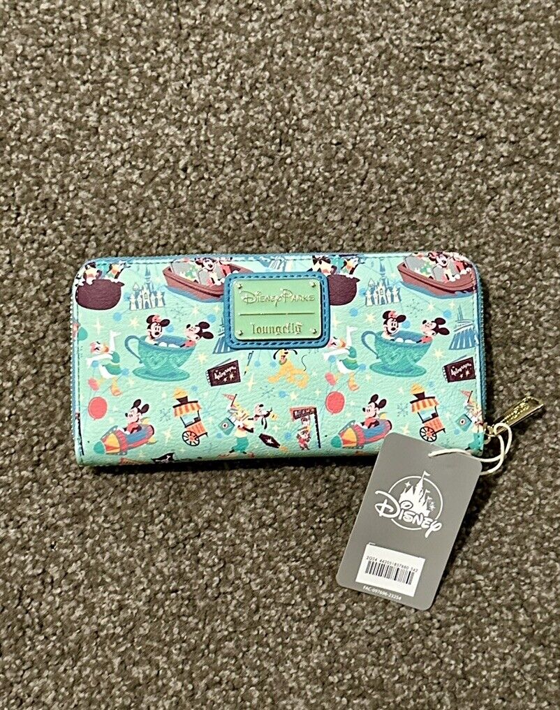 Disney Parks Play in the Park Loungefly Wallet