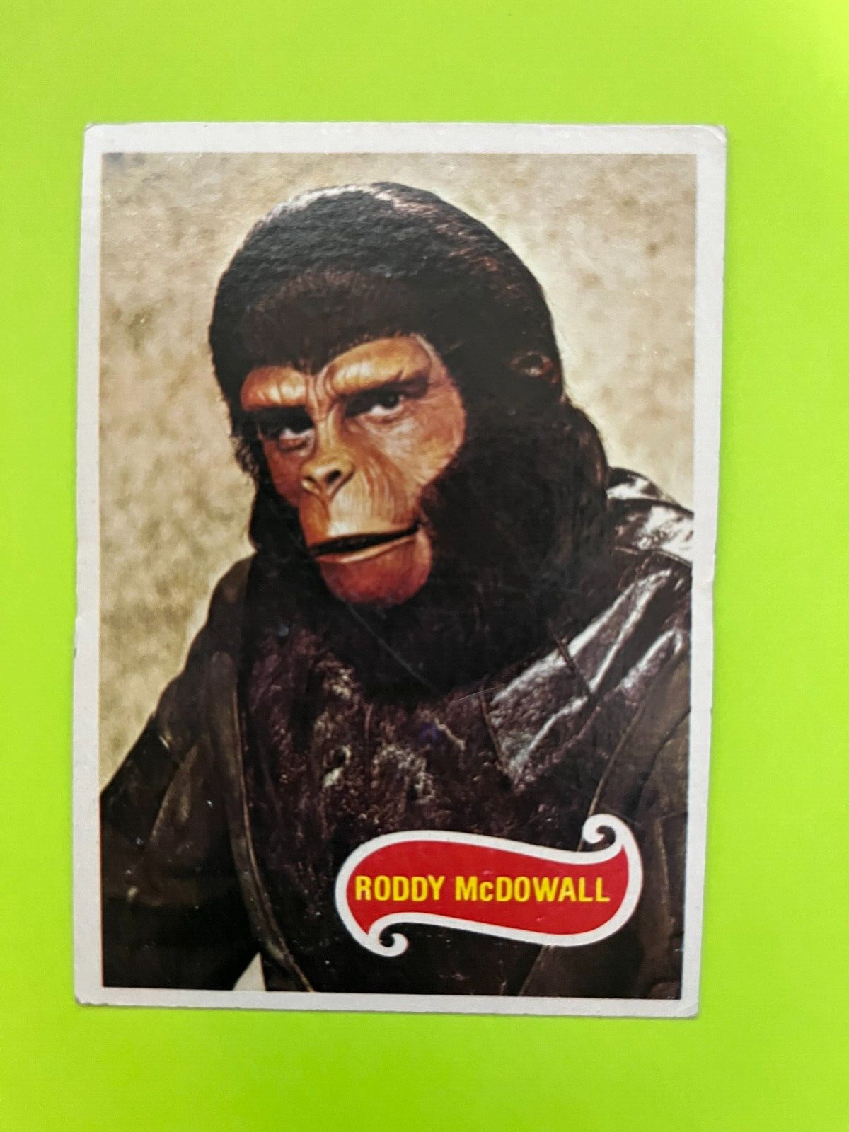 1975 Topps Planet of the Apes TV Show #57 Galen Rodney McDowall Vg