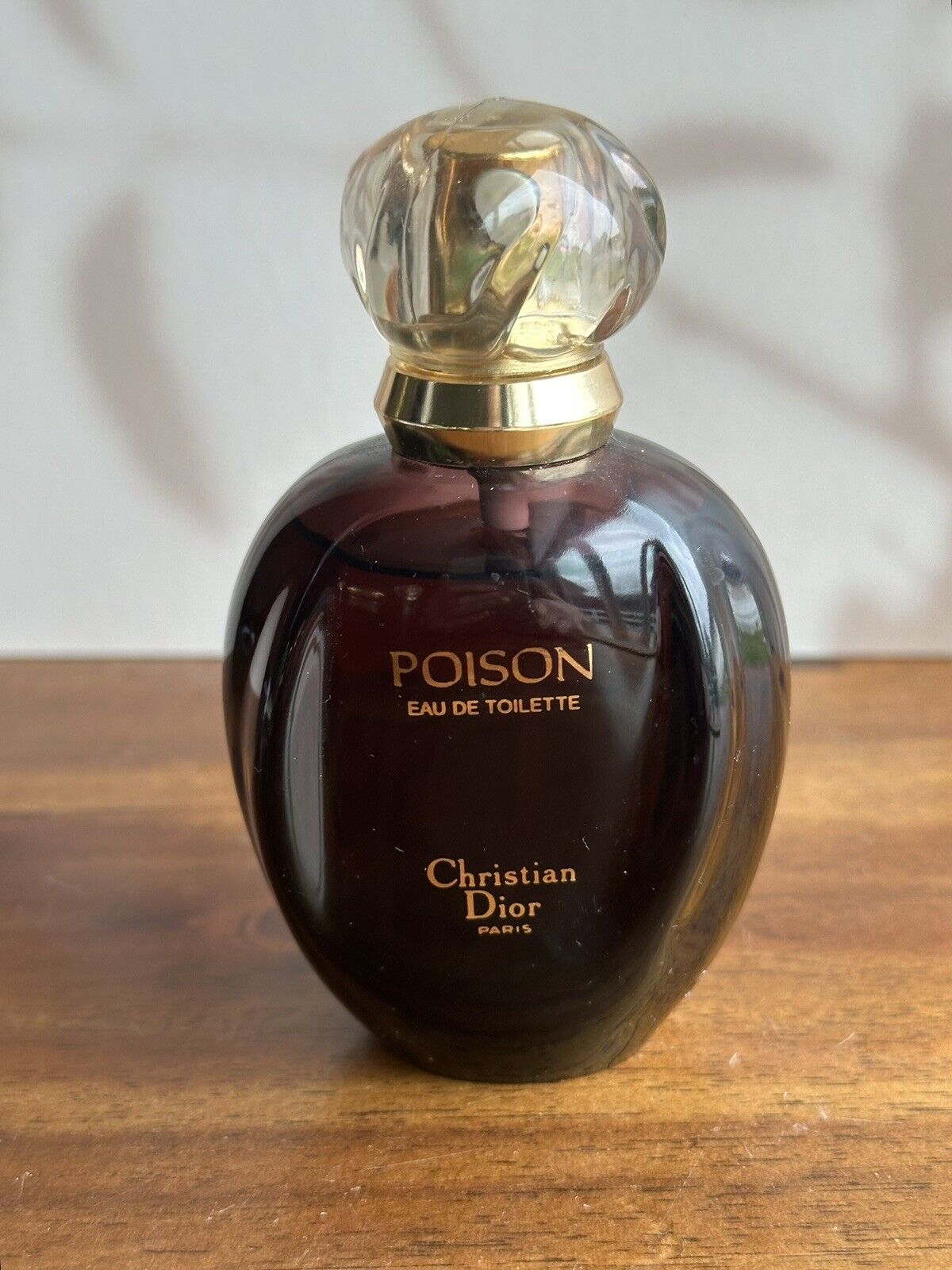 Vintage Christian Dior Poison Eau de Toilette 1.7 Fl oz/50 ML