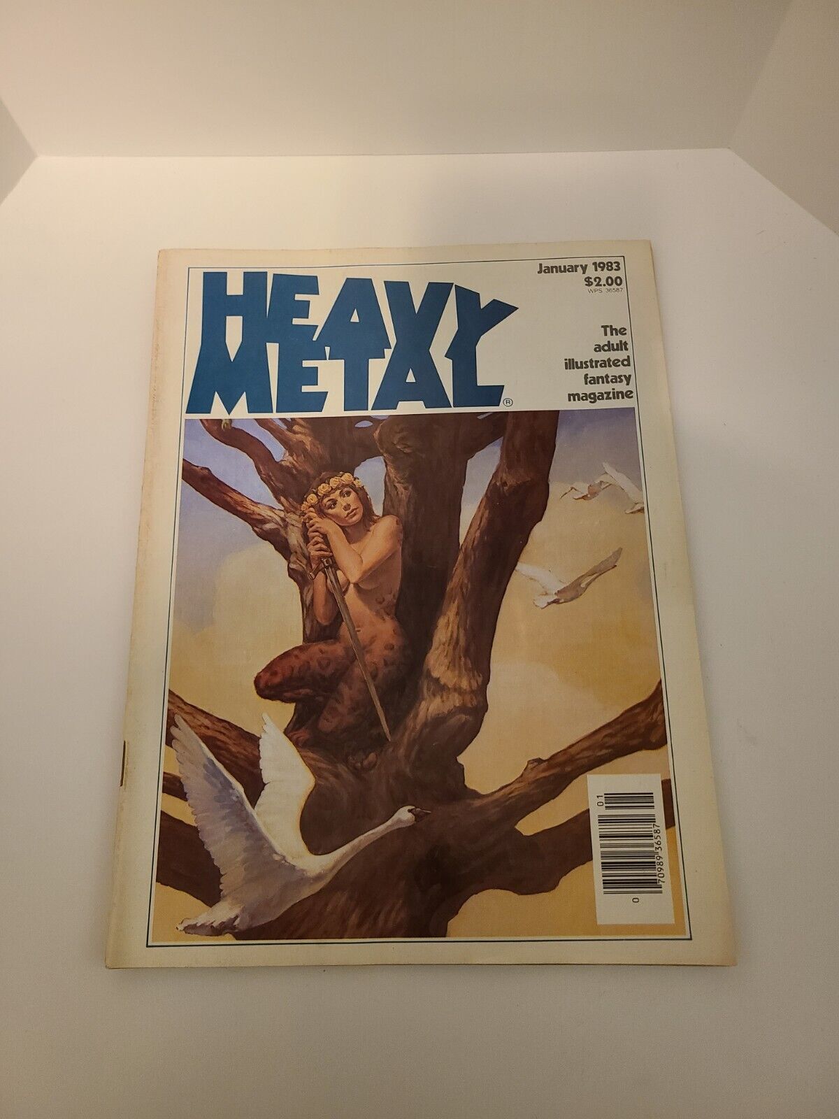 Heavy Metal Magazine January 1983 - Jeff Jones. Den, Richard Corben. Milo Manara