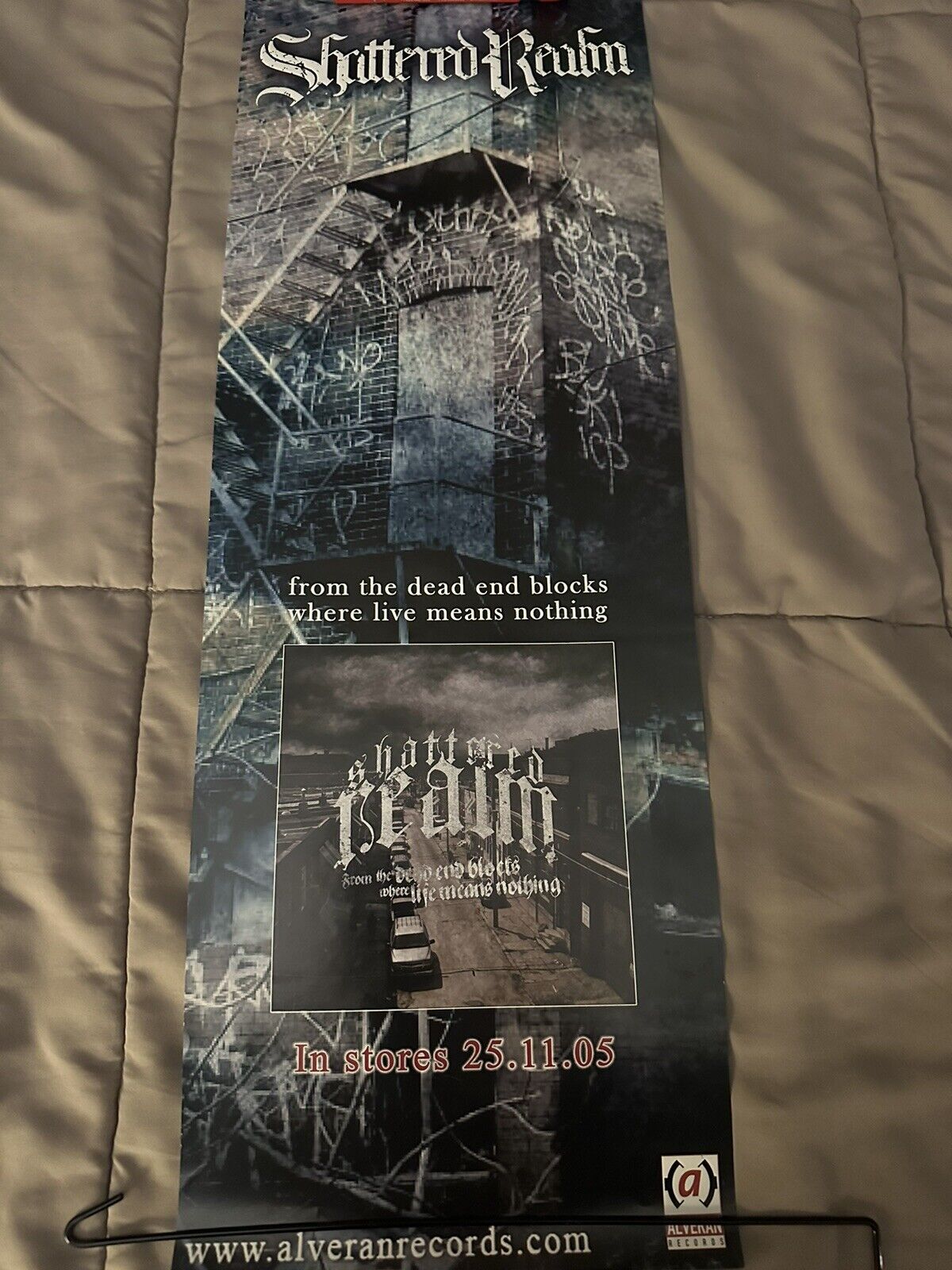 Shattered Realm Rare From The Dead End Blocks European Promo Poster