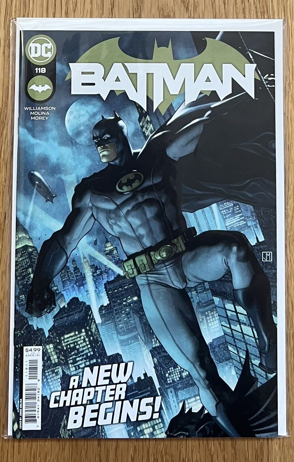 Batman #118 Molina cover A 1st Appearance Abyss DC Comics 2021 1st Print