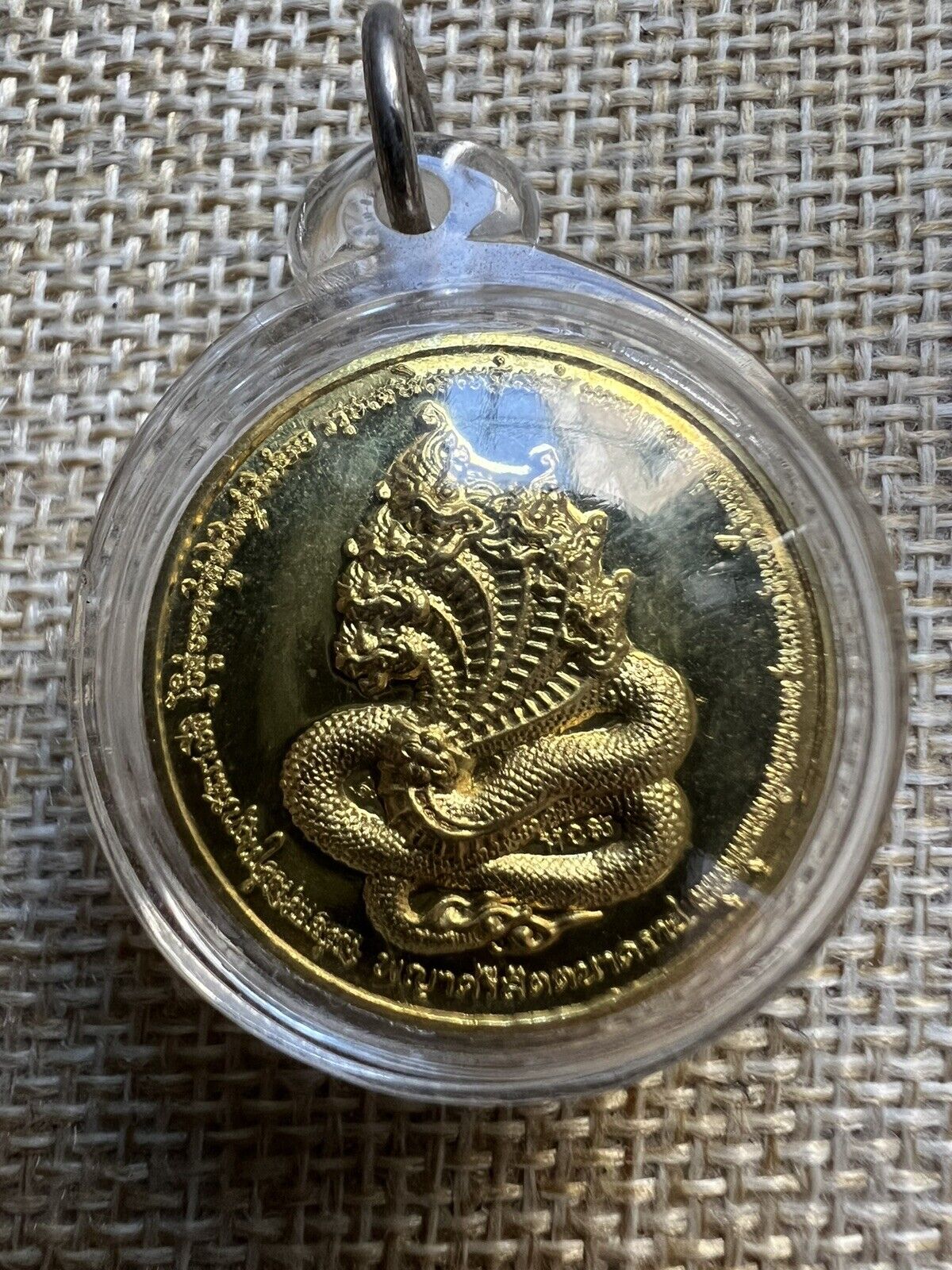Naga Thai Amulet  Fetish Talisman Charm Luck Protection