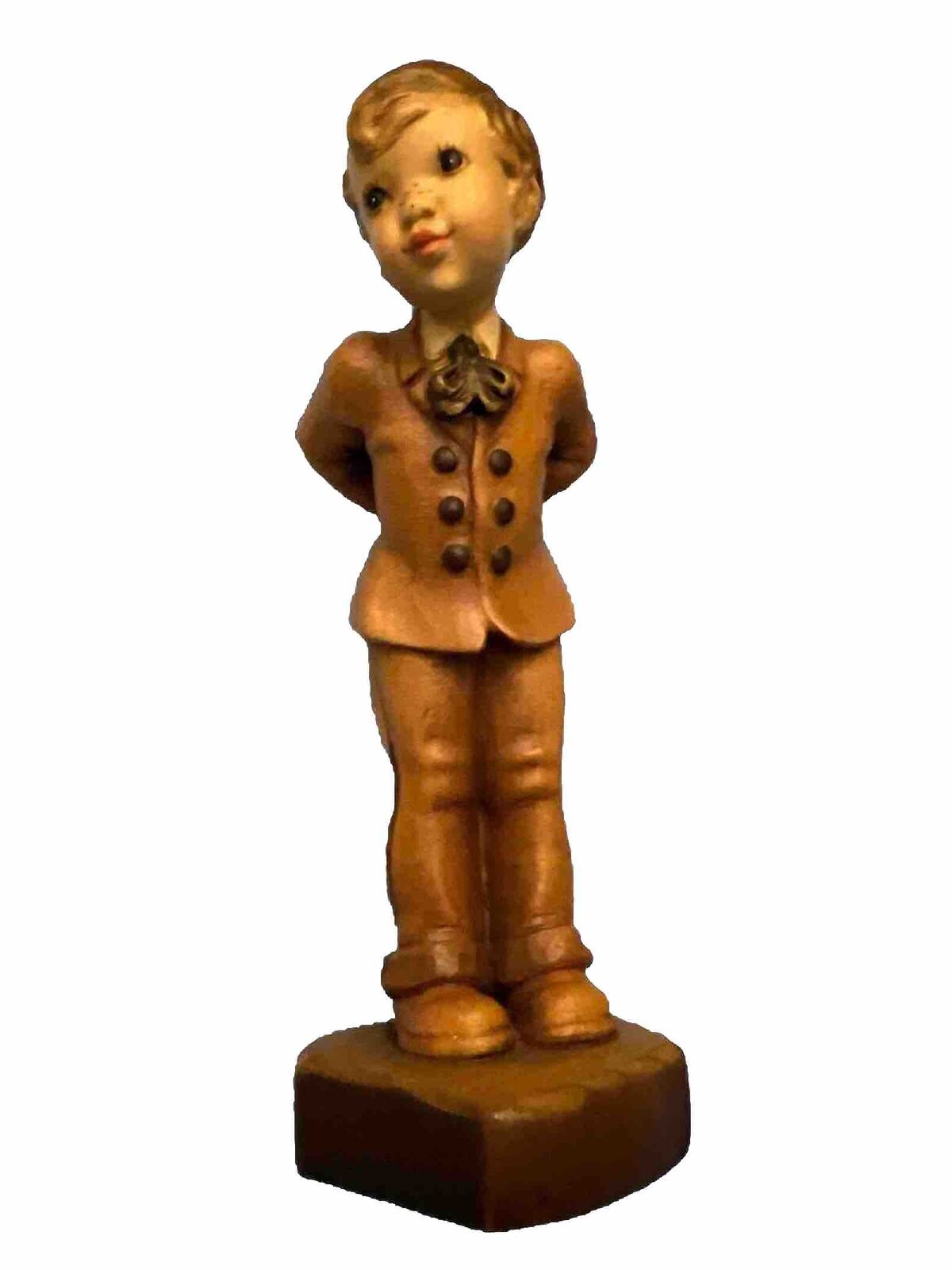 ANRI Figurine Young Man's Fancy Romantic Notion Sarah Kay Valentine5” Tall Italy