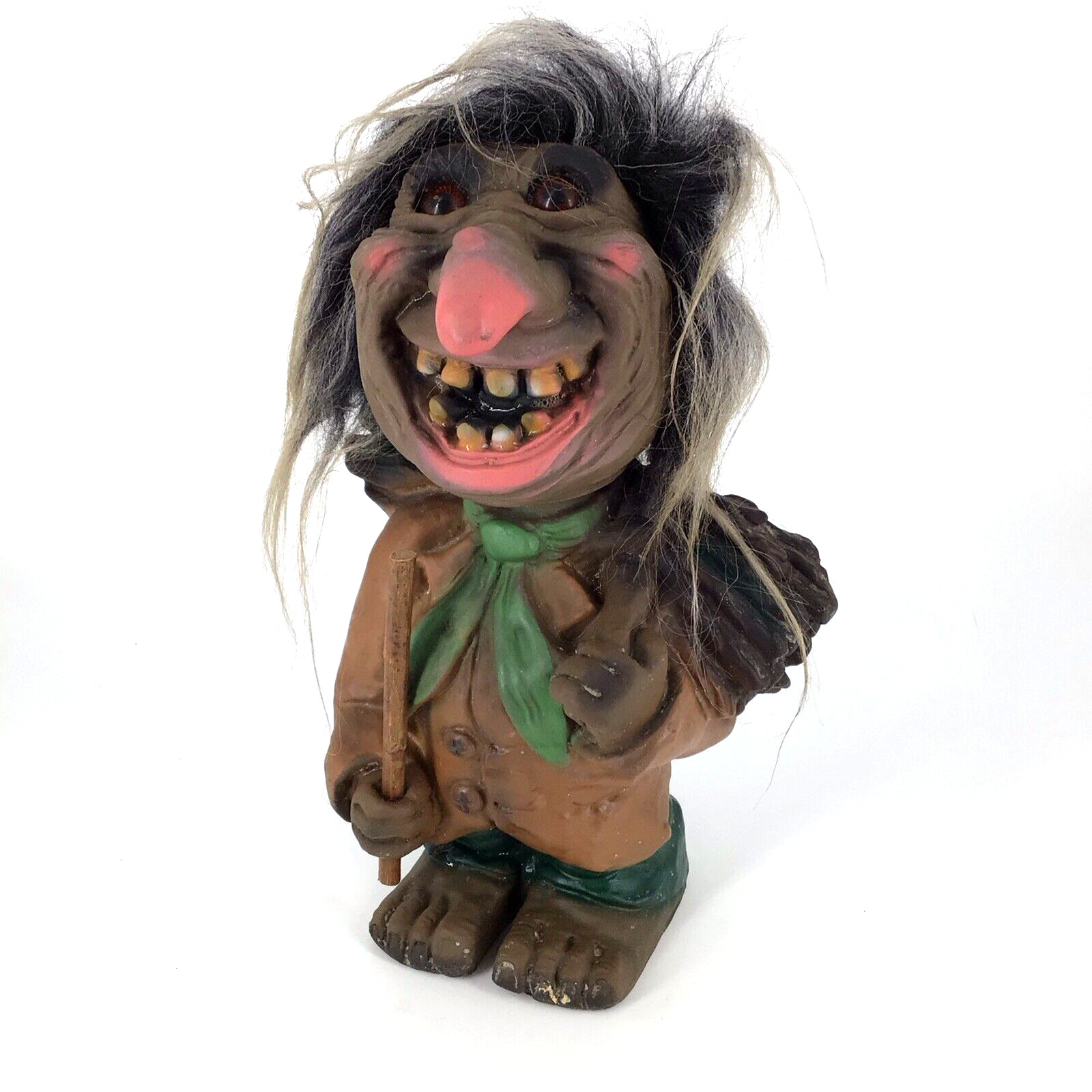 Vintage 1960's HEICO West Germany Nodder Bobble Head Troll Figure - Rare