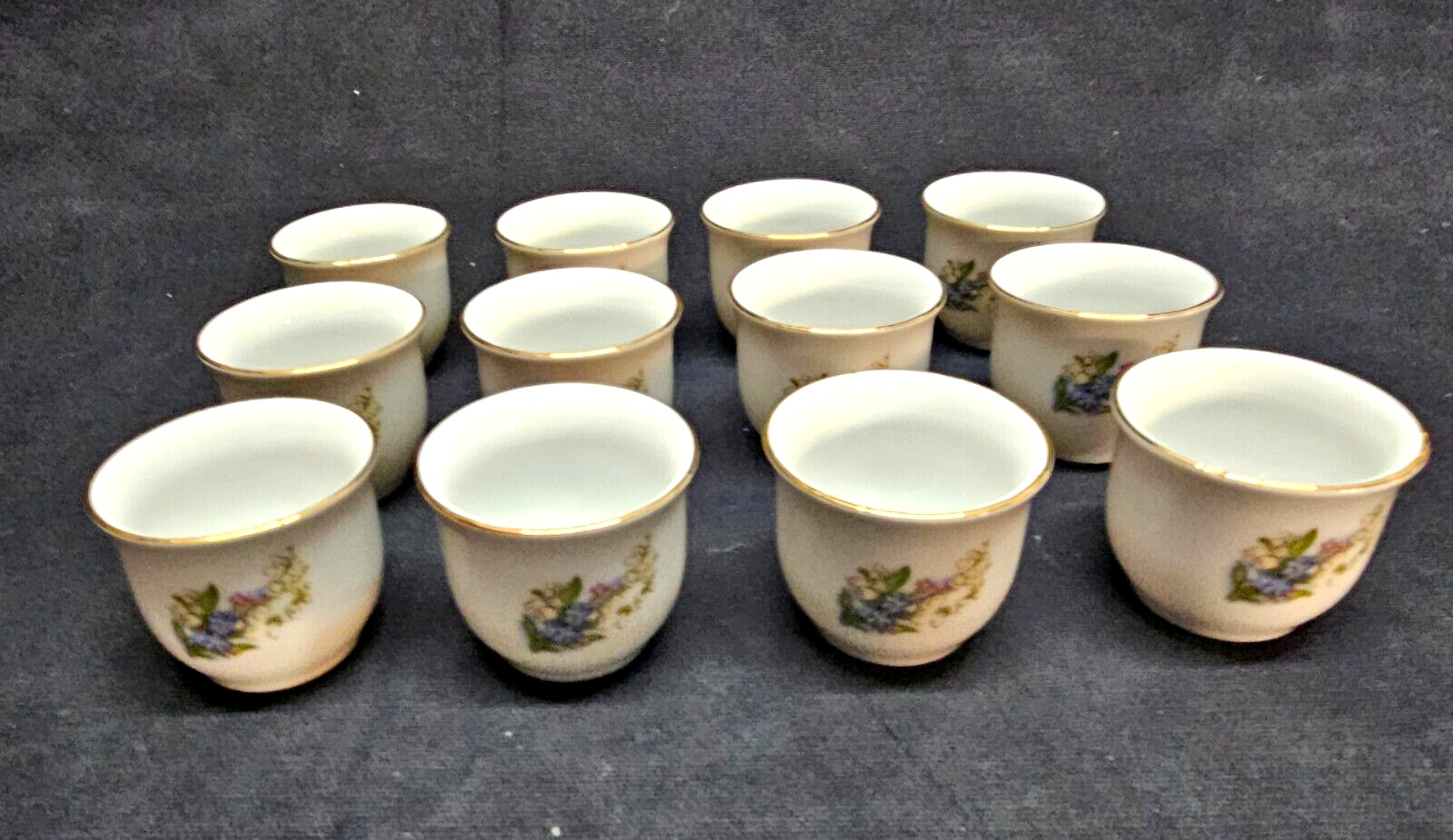 Kahla GDR 60-70\'s Demistasse Cups/Sipper Cups- Set of 12