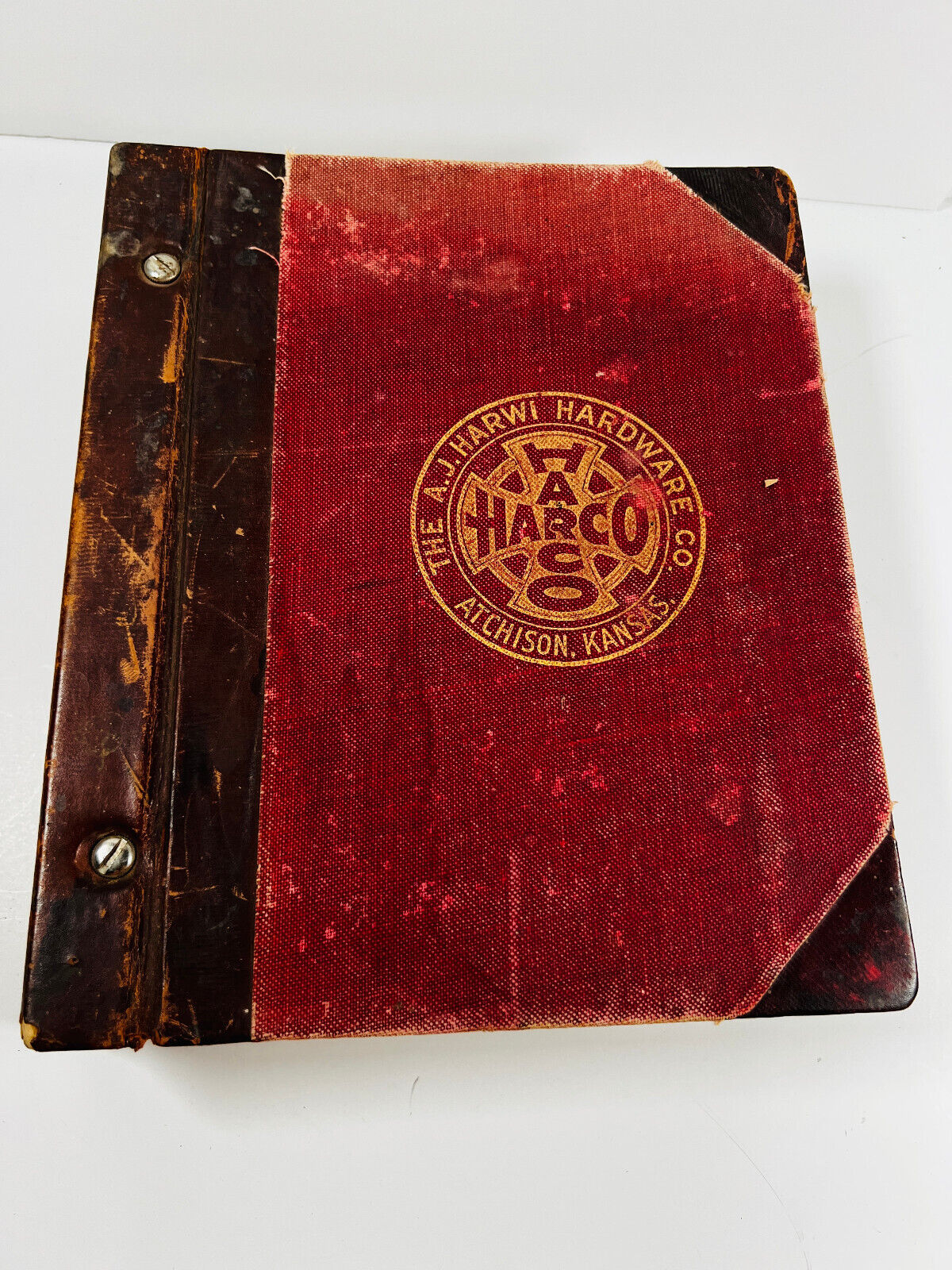 Amazing 1800's AJ Harwi Harco Hardware Housewares Catalog Atchison KS