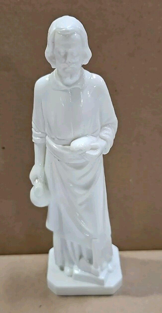 Vintage Small Plastic Sacred Heart Monastery St. Joseph Statue