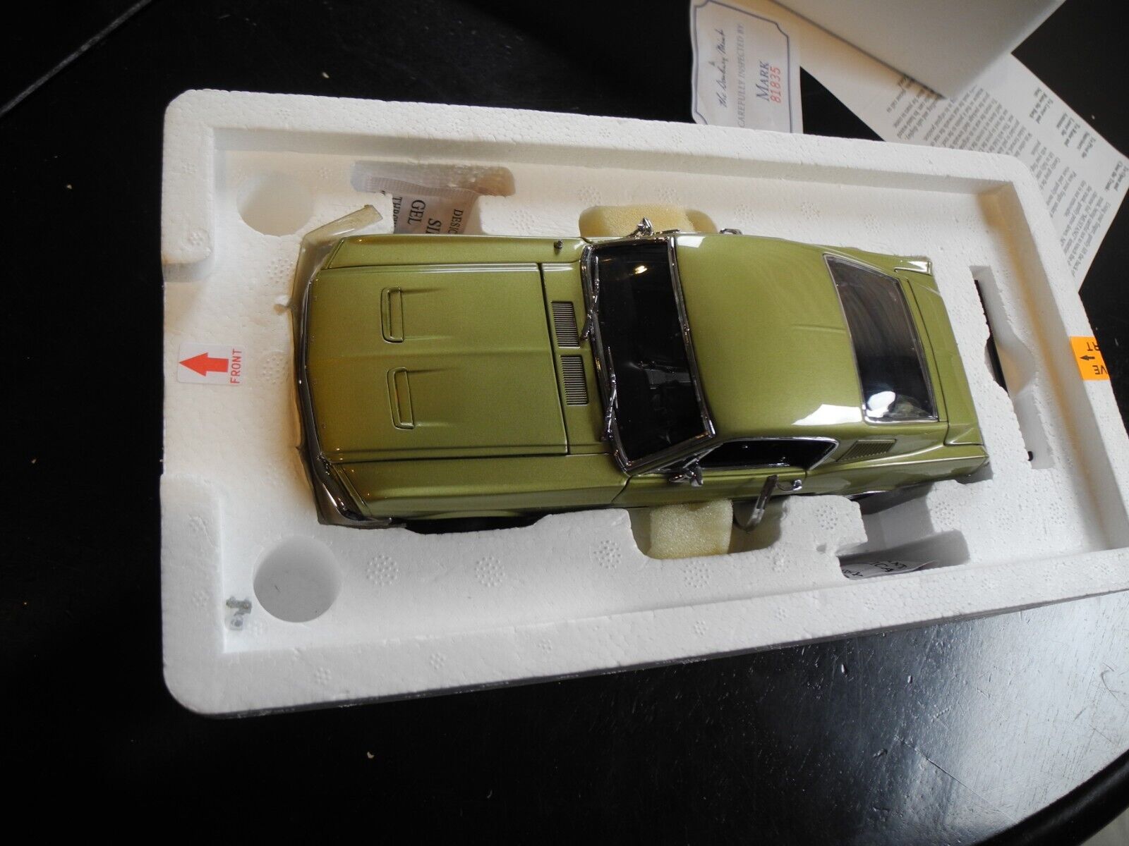 Extremely RARE DANBURY MINT 1967 Ford Mustang GT Fastback, 1:24, 