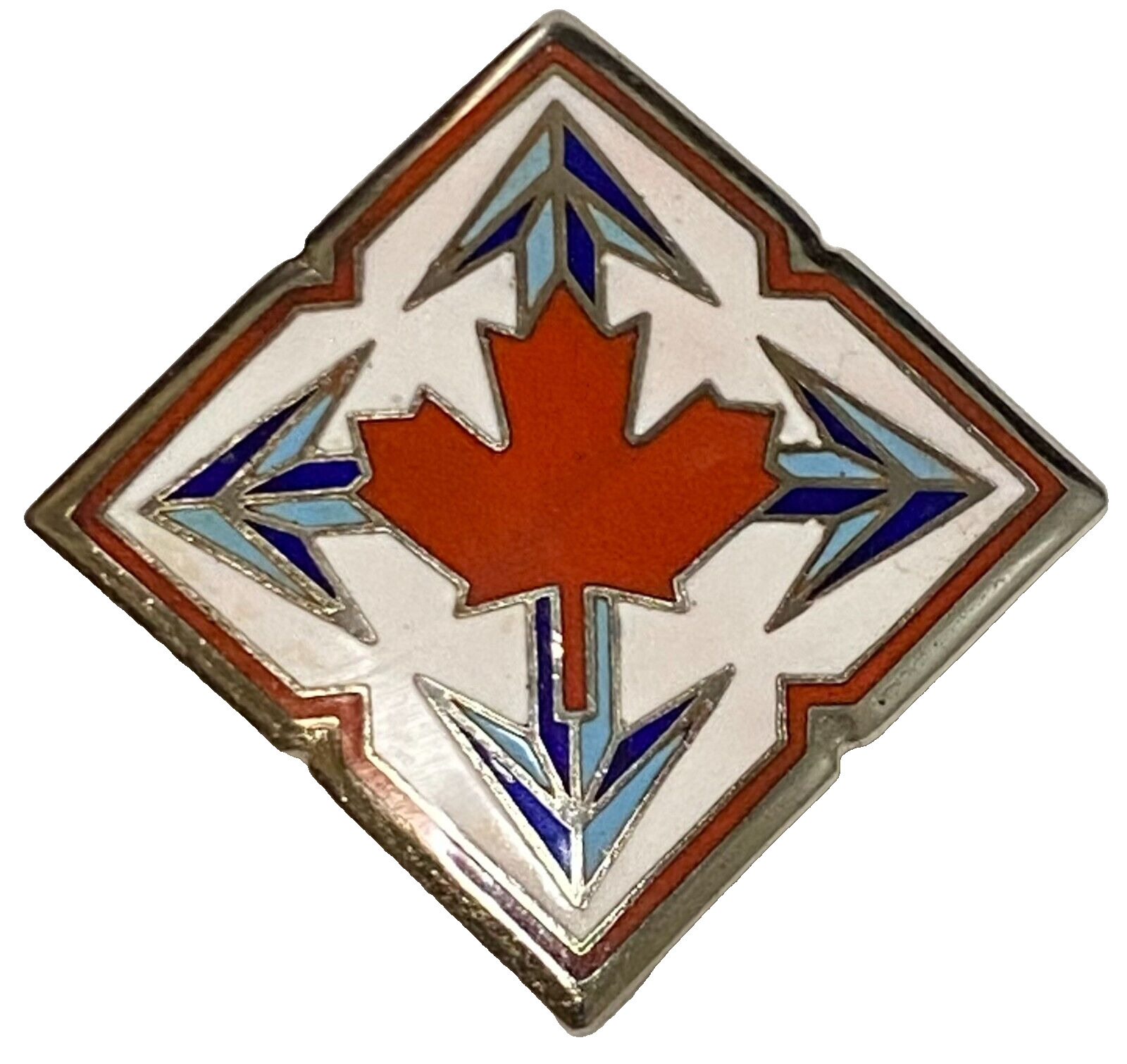 Canadian Armed Forces Enamelled Metal Mobile Command Badge