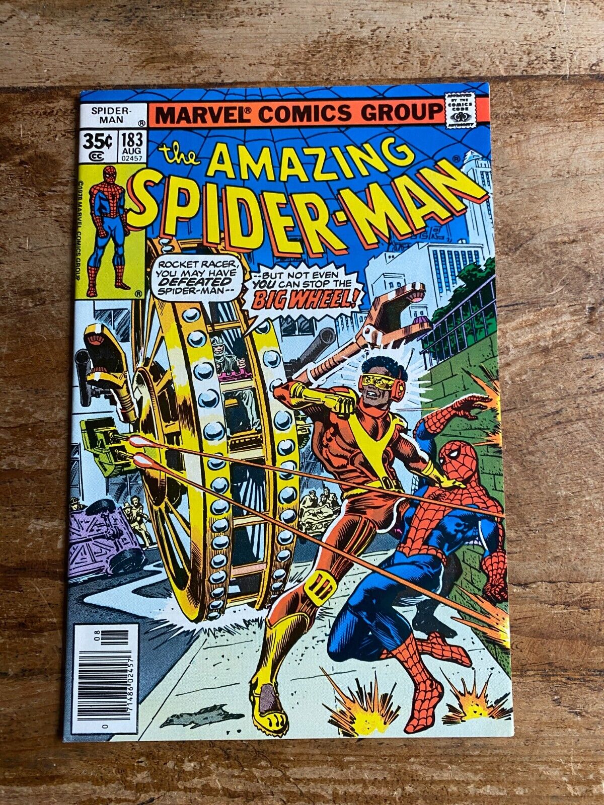AMAZING SPIDER-MAN #183 Marvel Comics 1978 Newsstand z