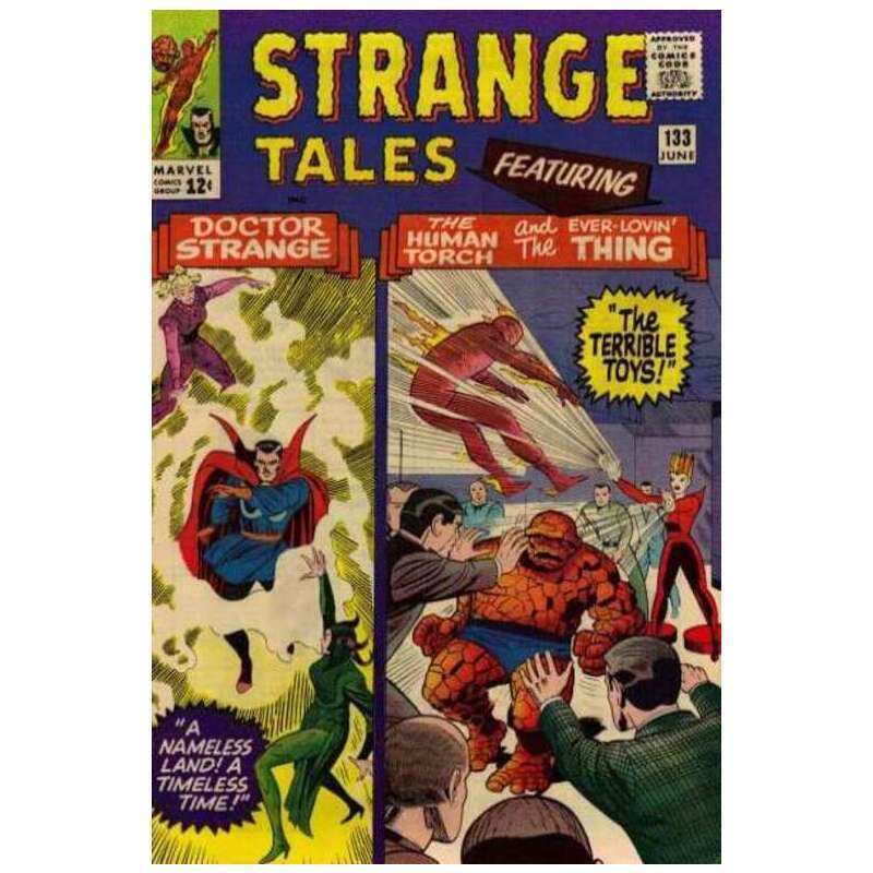 Strange Tales (1951 series) #133 in Very Good + condition. Marvel comics [m@