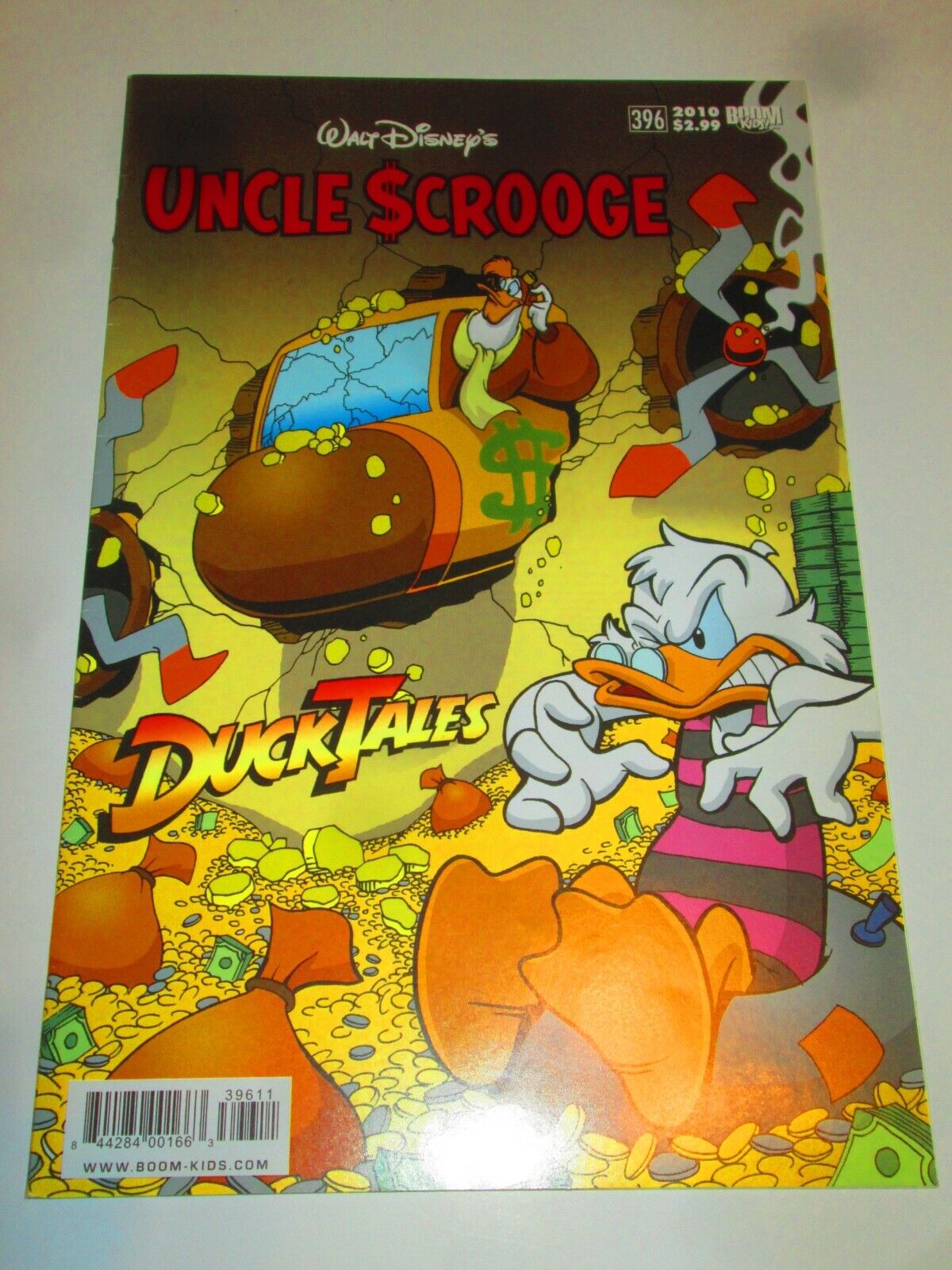 Walt Disney\'s Uncle Scrooge Comic Book  396 2009 Boom Kids