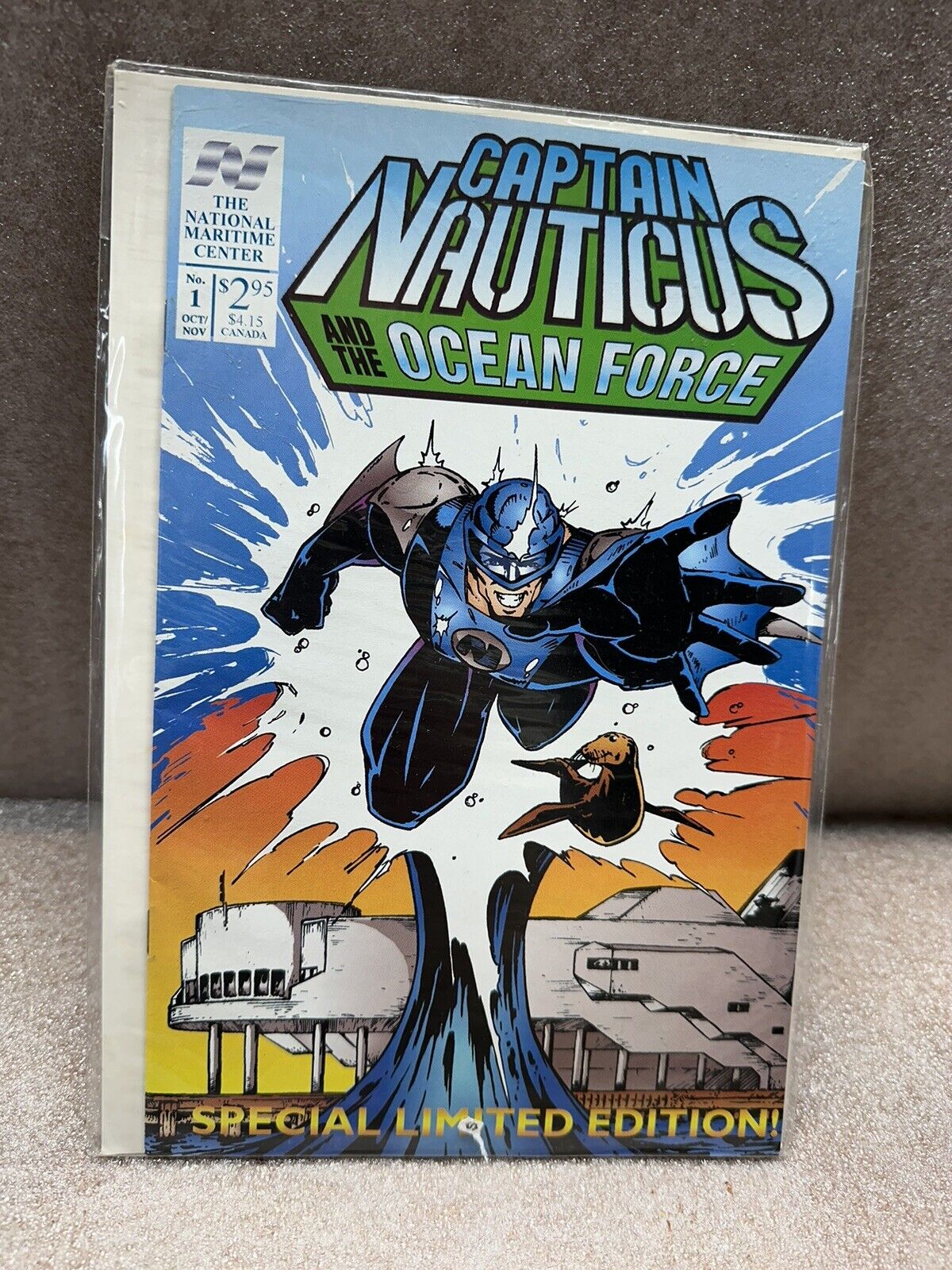 Captain Nauticus and the Ocean Force #1 Newsstand Entity Comics