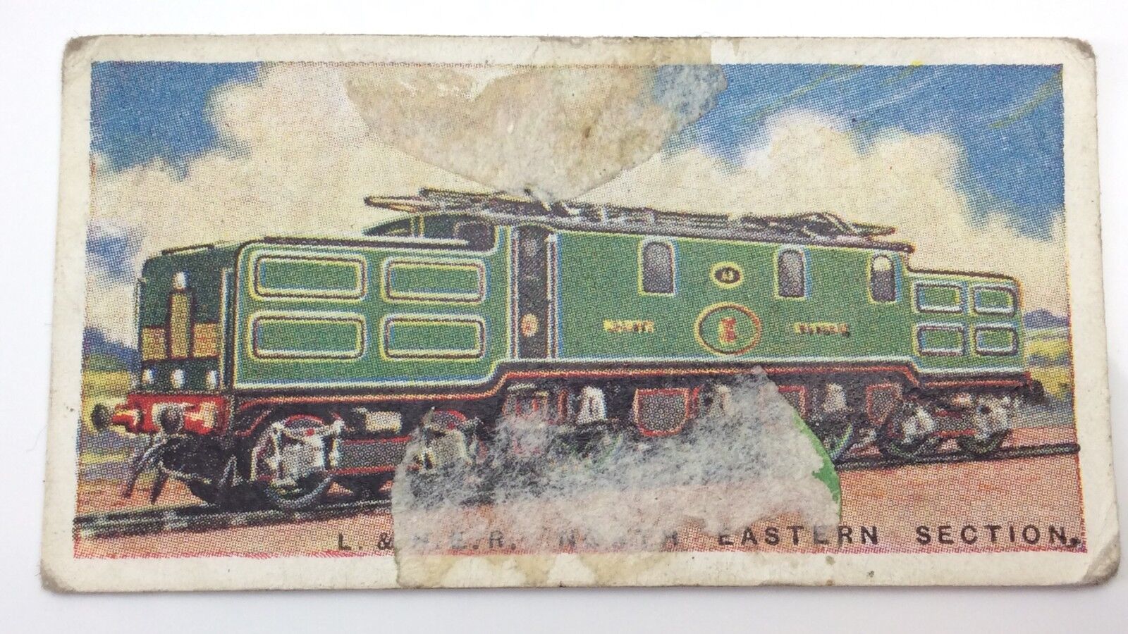 L&NE Railway Engines 13-464 Imperial Tobacco Card 17 Trains F054