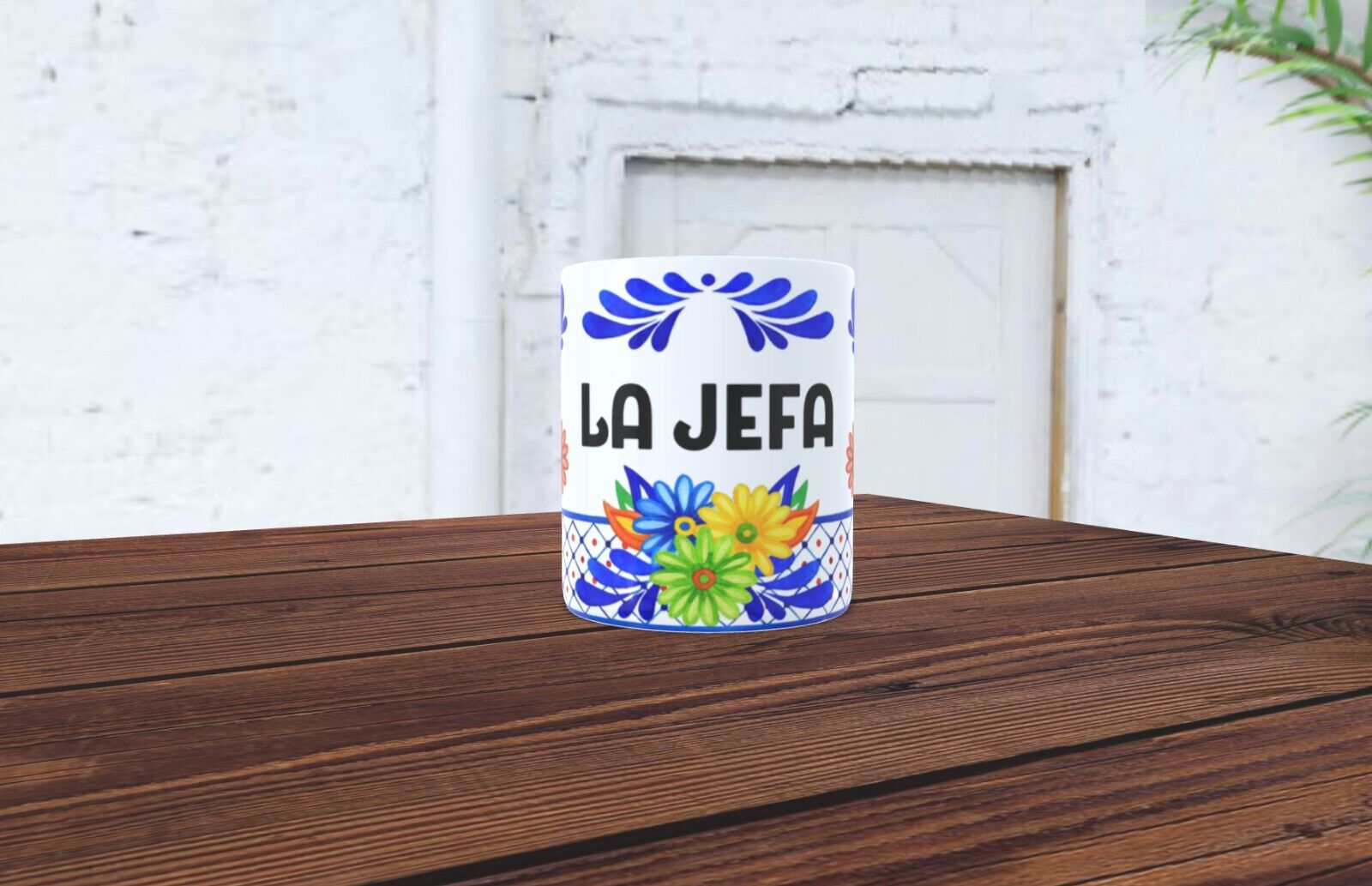 15oz Coffee Mug /La Jefa / The Boss/ Spanish Mug.