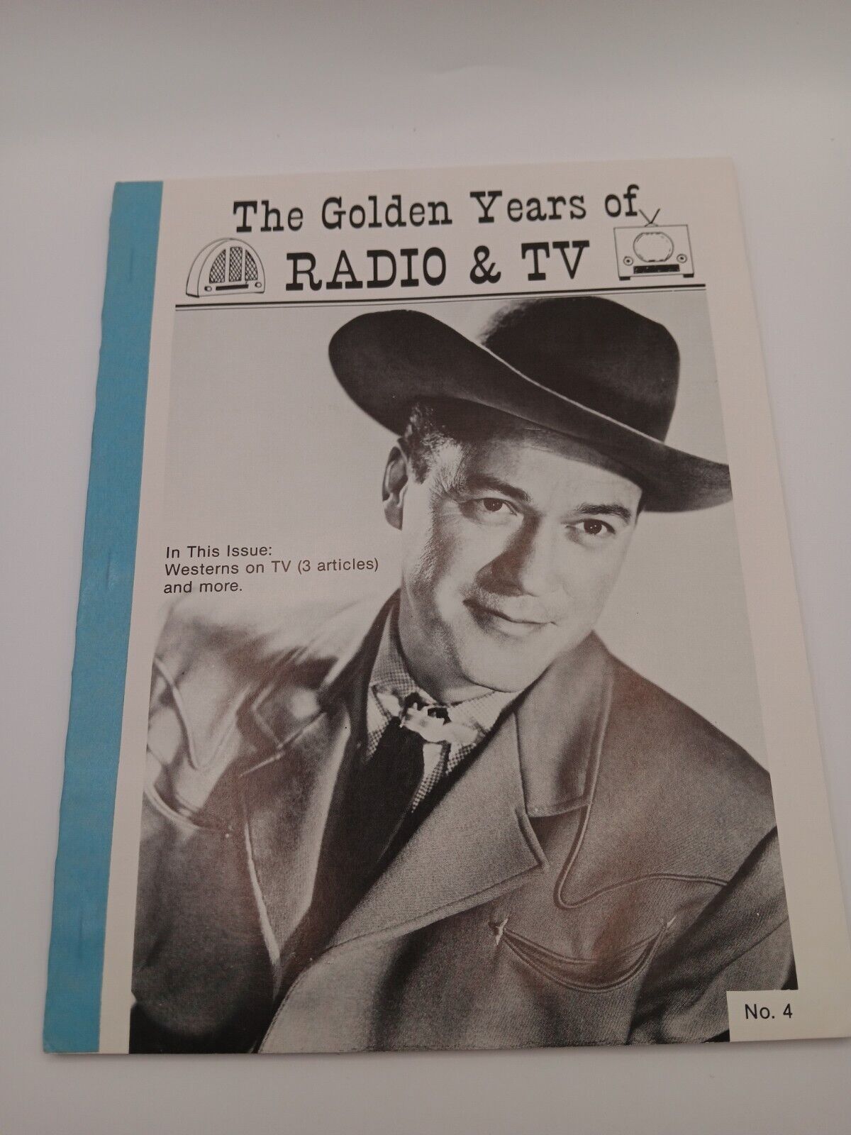Golden Years of Radio & TV #4 1984-Kirby Grant cover-Westerns on TV-Cowboy G-Men