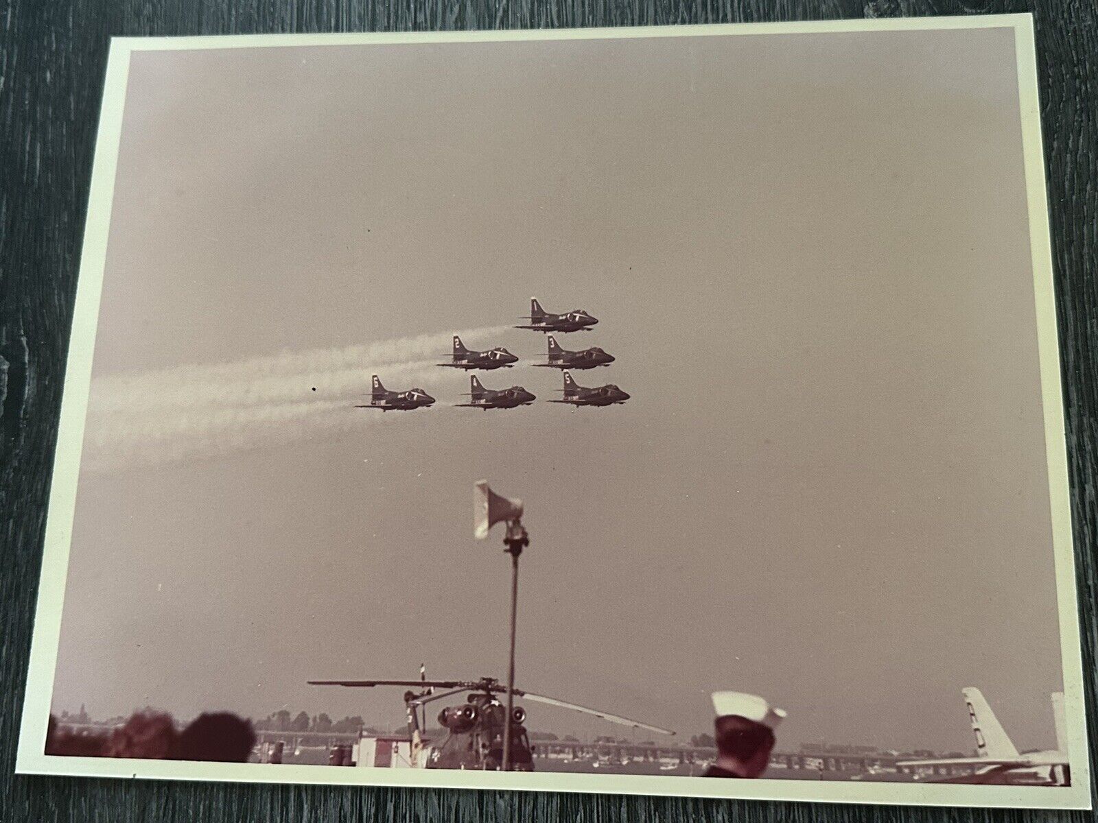 Vintage US Navy Blue Angels A-4F Skyhawk Jet 8 x 10 Kodak Photo