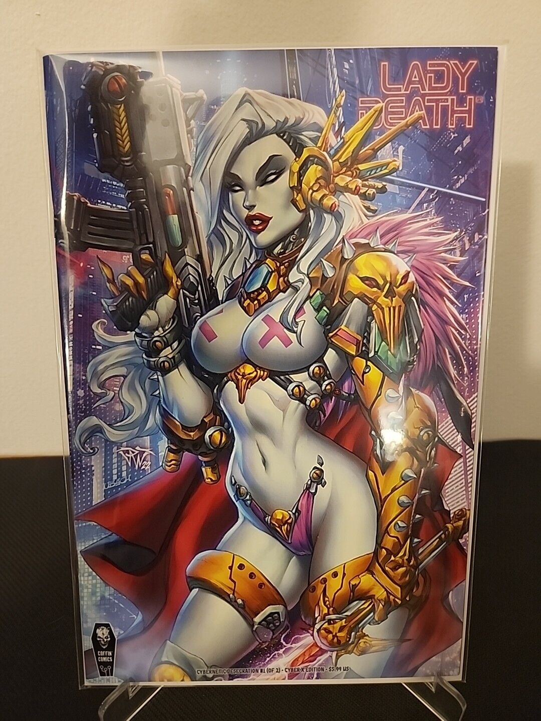 Lady Death: Cybernetic Desecration #1 (of 2) Cyber X Edition