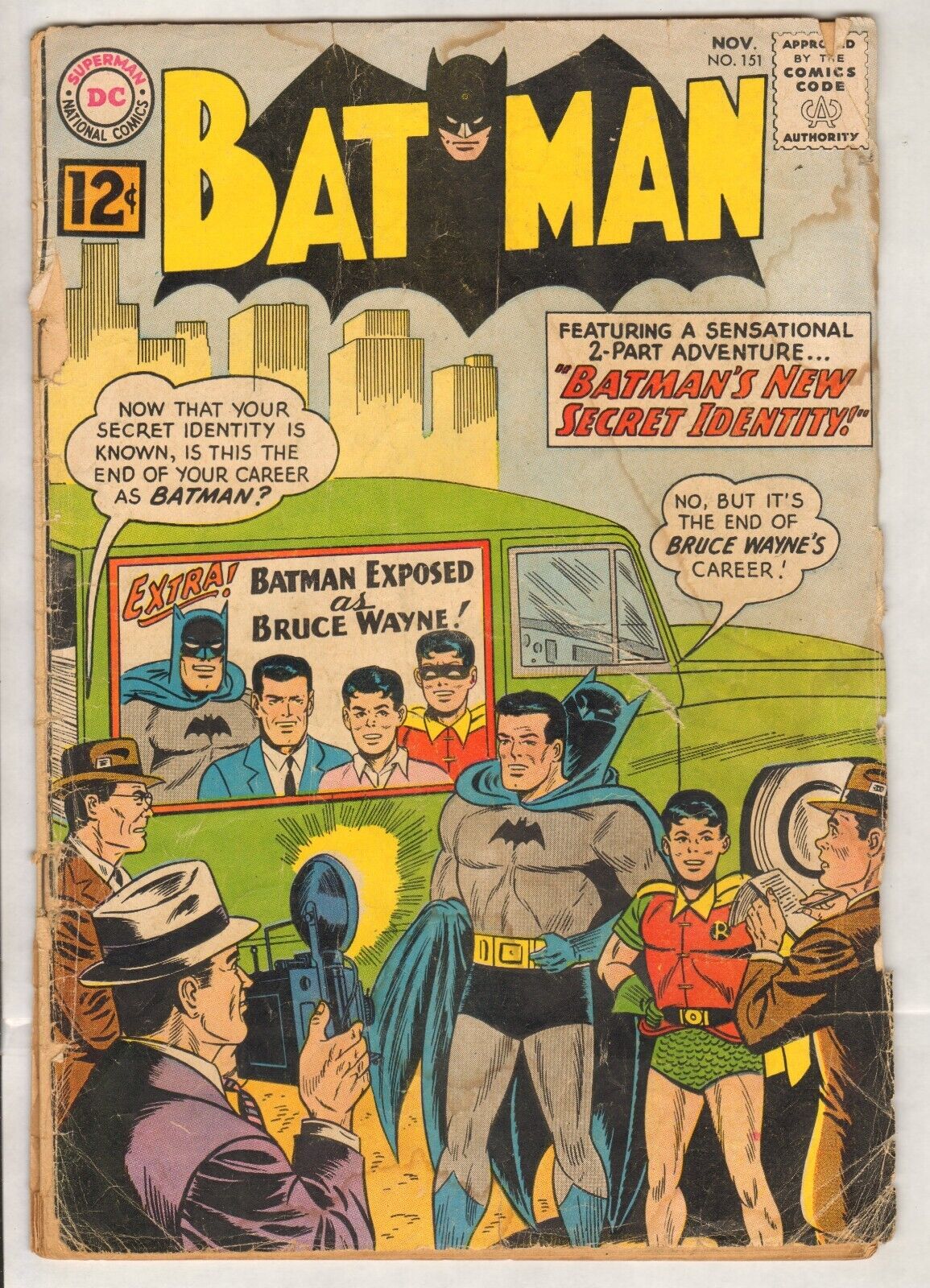 Batman #151 (Fair) (1962, DC) [b]