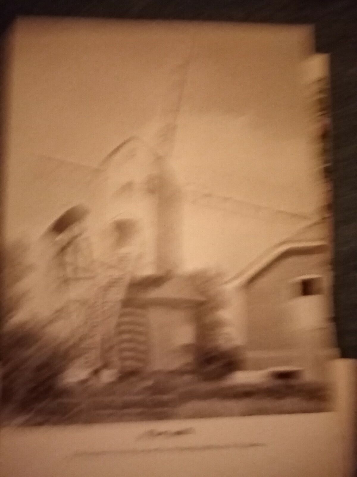 Sa37 Ephemera 1952 Picture pettaugh post mill 
