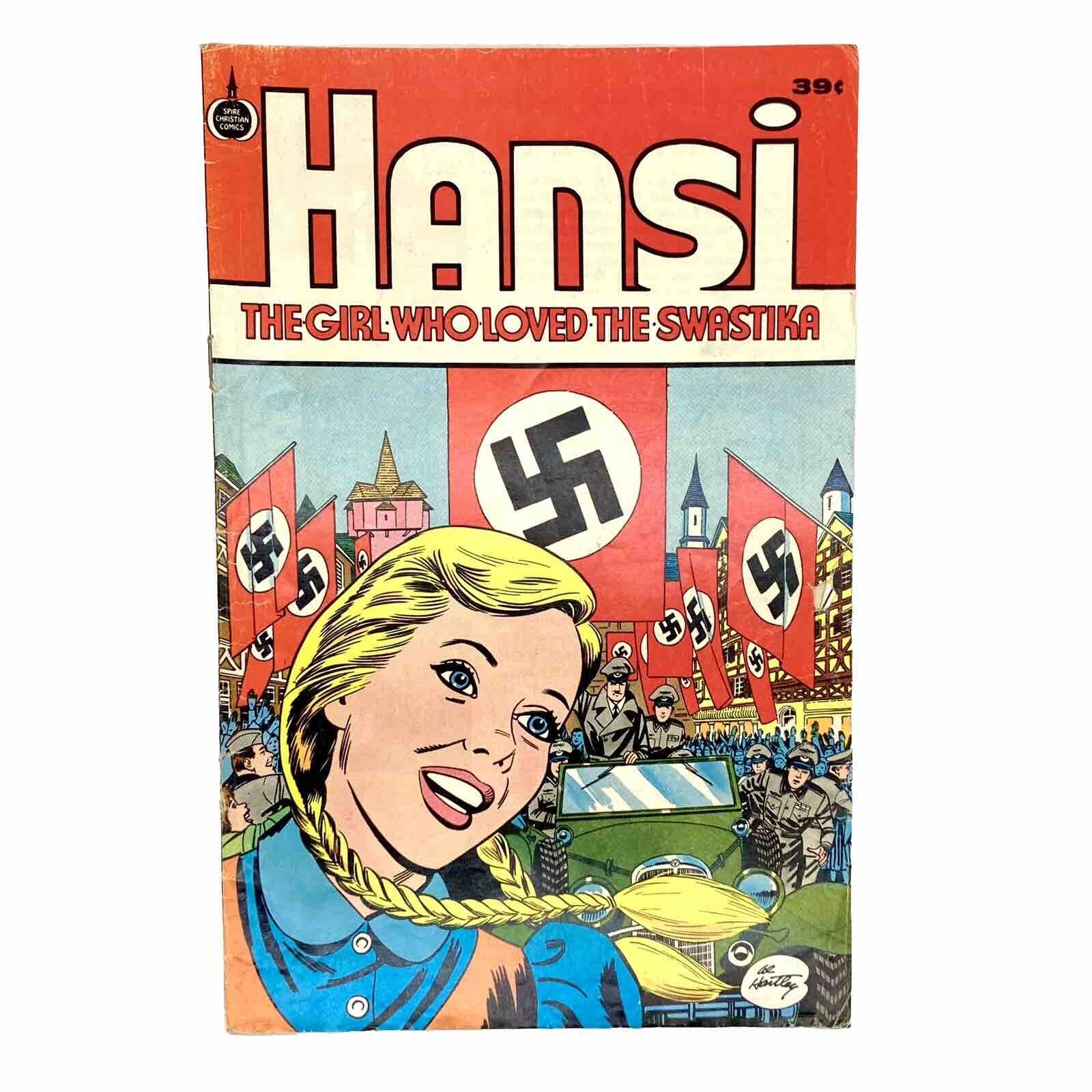 Hansi The Girl Who Loved The Swastika #1 Spire Comics 1976 39¢ Christian Comic