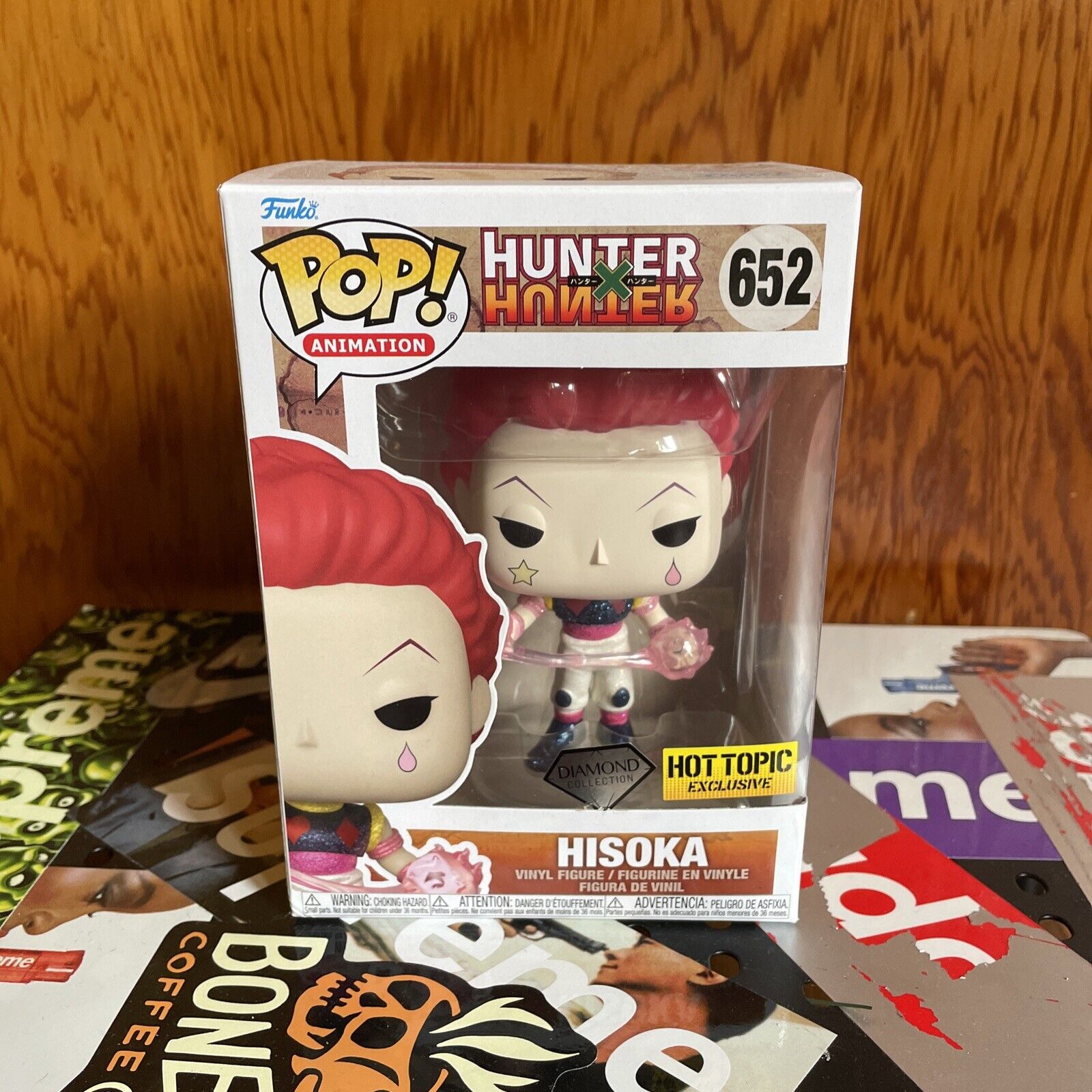 Funko Pop Hunter x Hunter Hisoka (Diamond) #652 Hot Topic Exclusive
