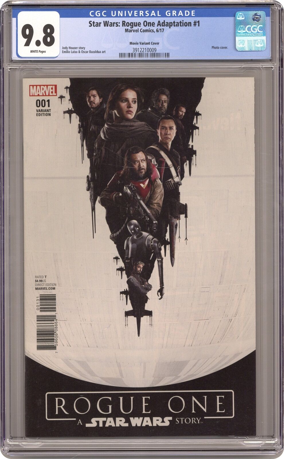 Star Wars Rogue One 1D Photo 1:15 Variant CGC 9.8 2017 3912210009