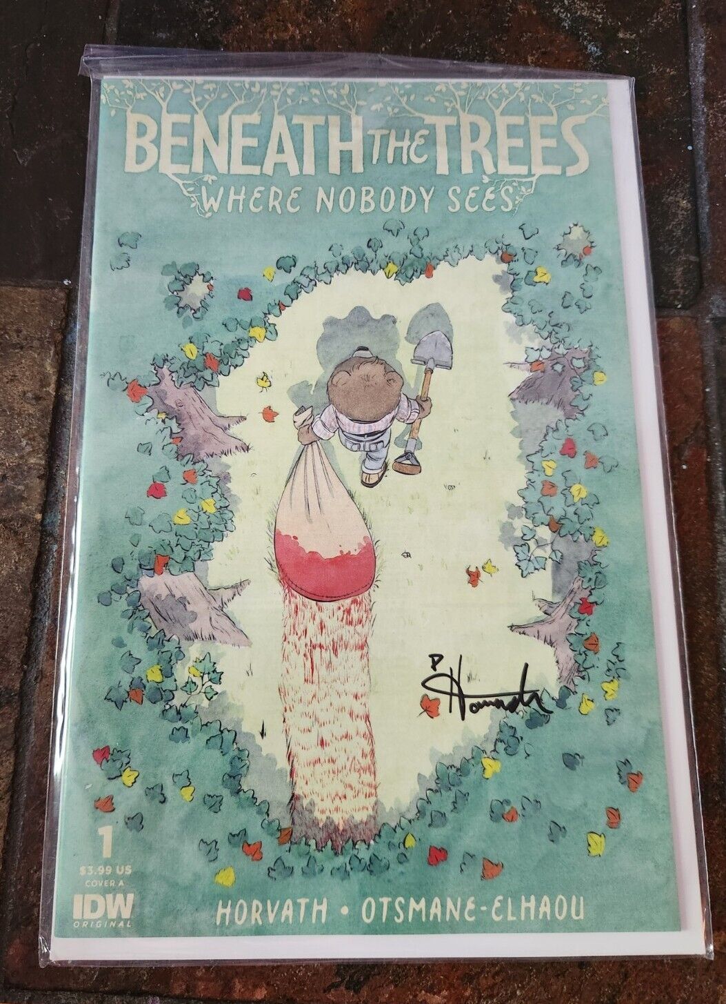 Beneath the Trees Where Nobody Sees #1 (First Printing IDW 2023) Signed