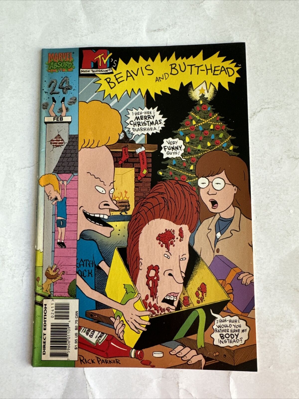 BEAVIS & BUTT-HEAD (1994) #24 Comics Book Marvel Absurd