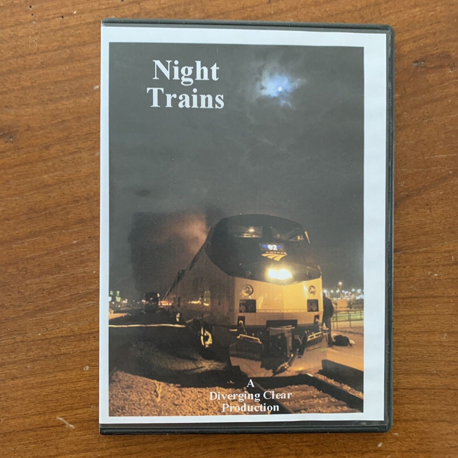 Railroad DVD: Night Trains / Diverging Clear Productions Freight Trains Amtrak