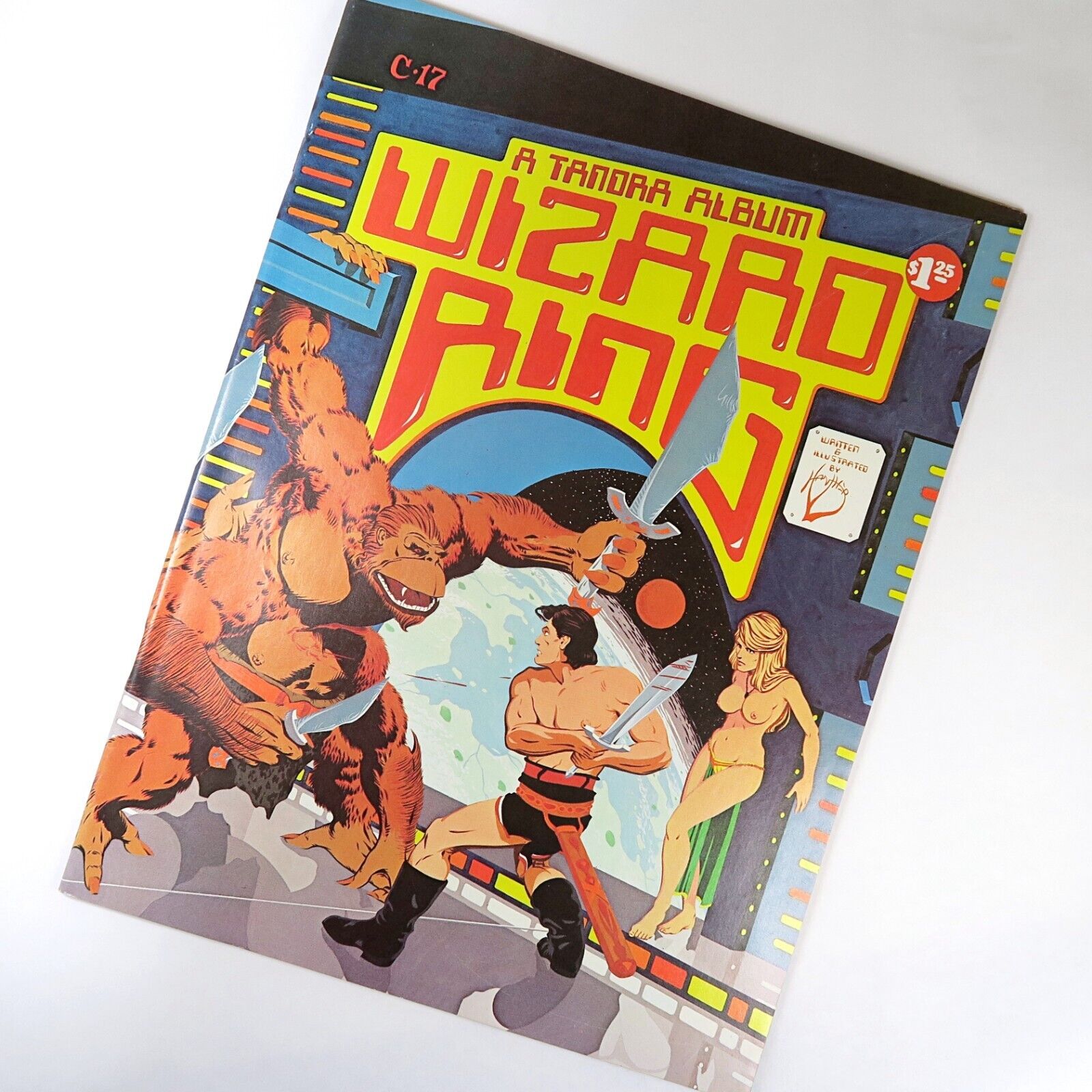 Wizard Ring Chris Hanther A Tandra Comic Album Vintage 1980 Sci-Fi Fantasy